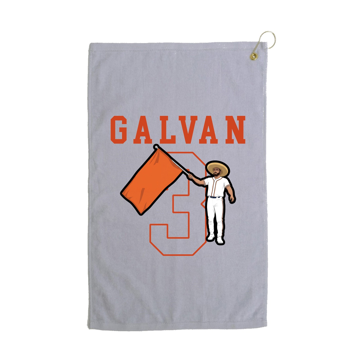 Terry Velour Golf Towel
