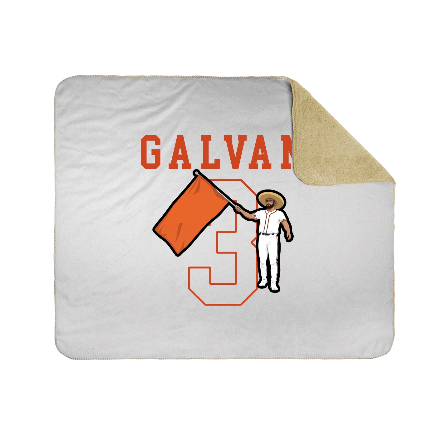 50x60 Sherpa Lined Throw Blanket