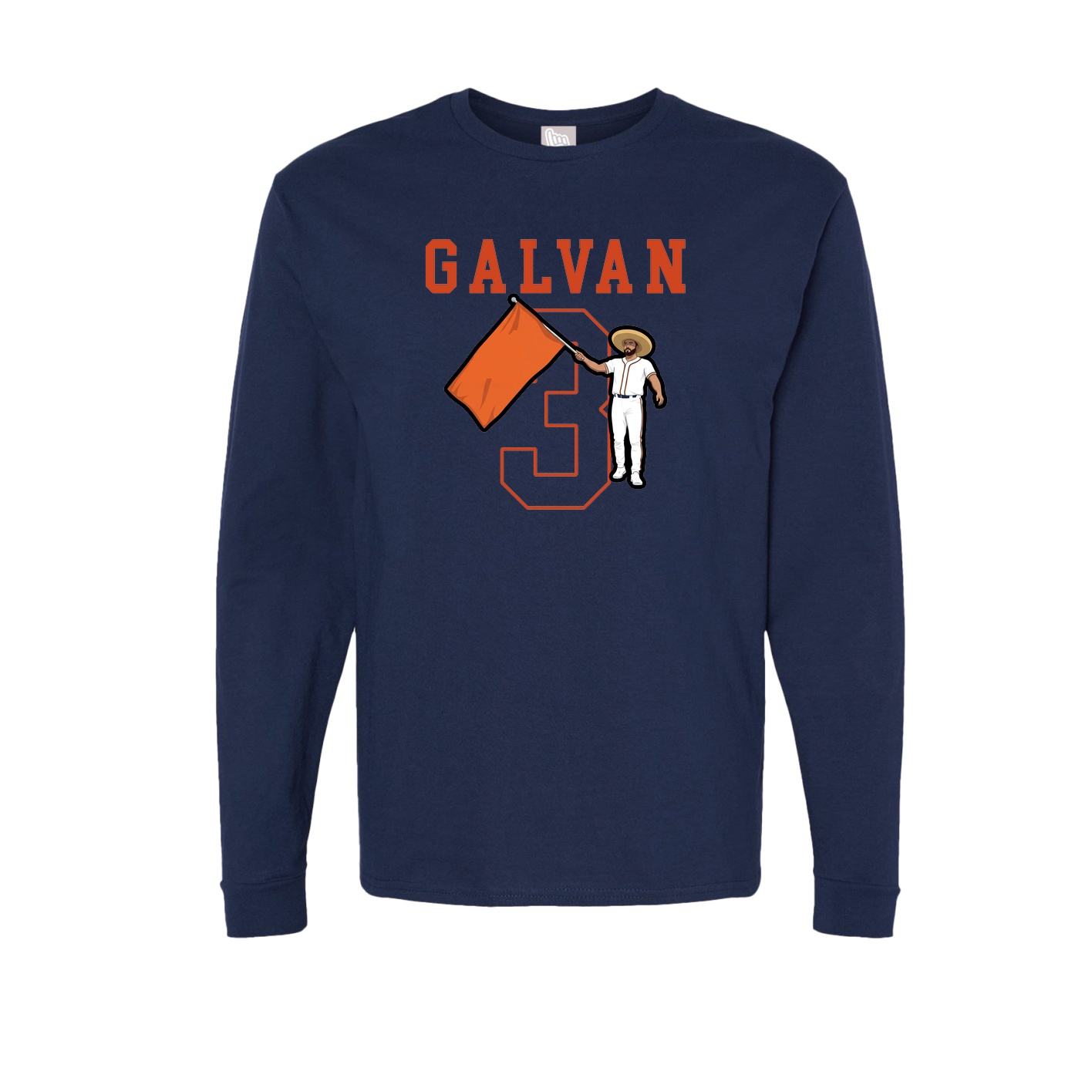 Long Sleeve Tee — Shirsey in Navy