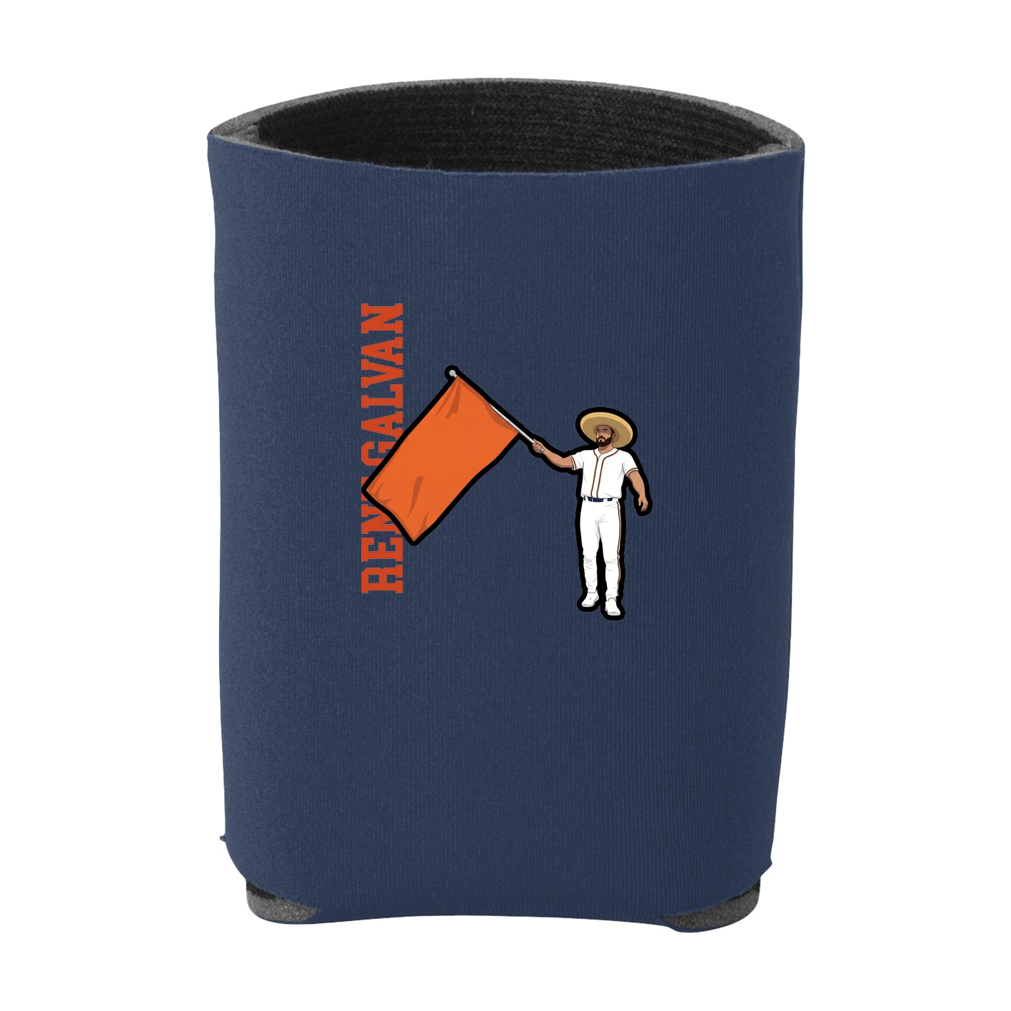 Can Holder — Name Vertical in Navy