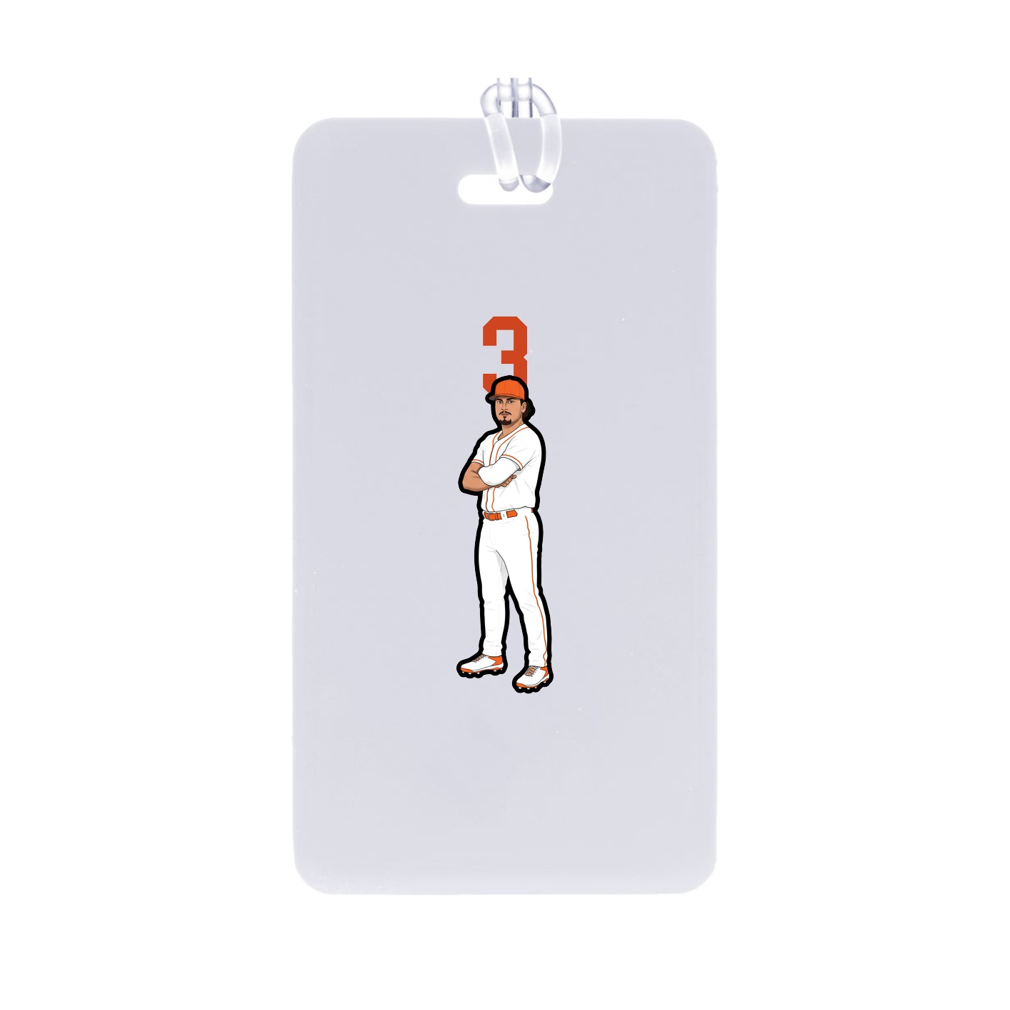 Bag Tag — Number Top in Classic