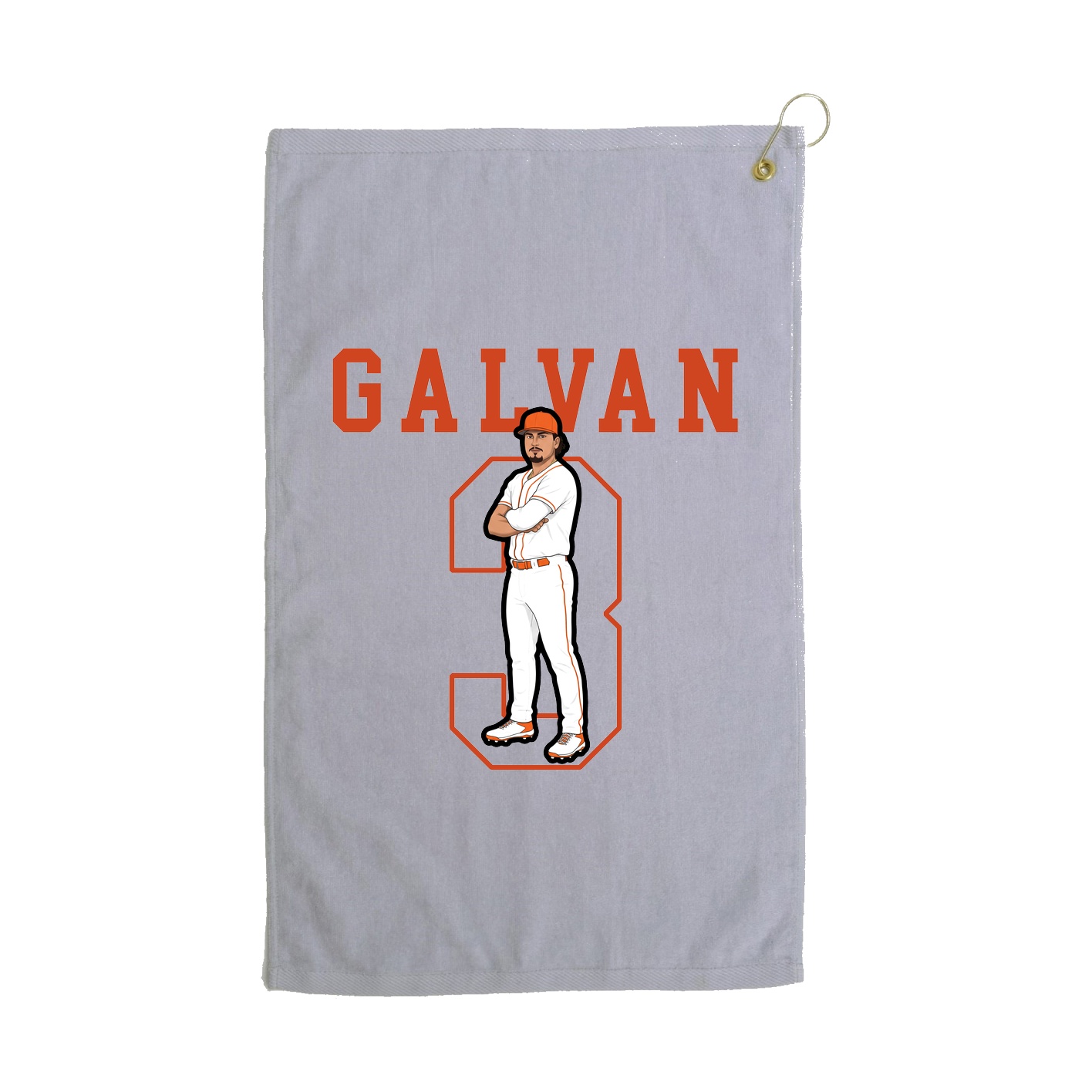 Golf Towel — Shirsey in Grey