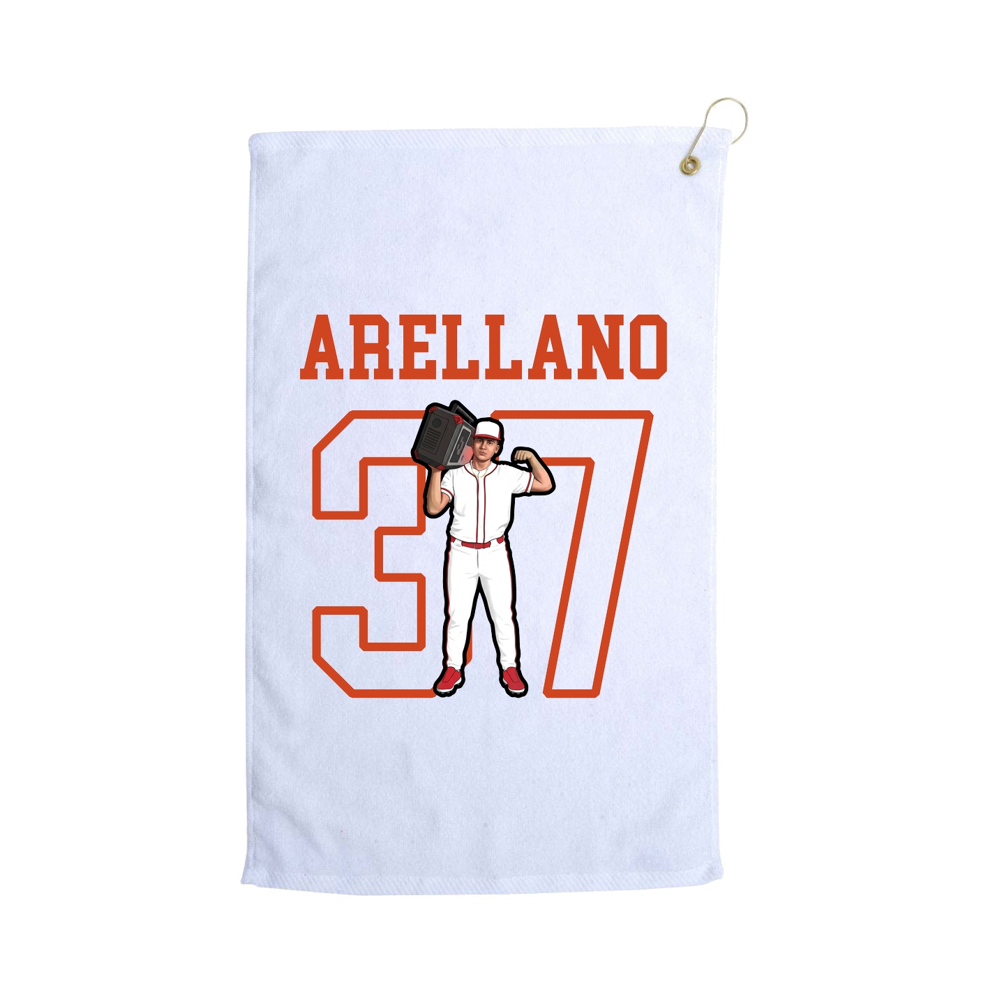 Golf Towel — Shirsey in White