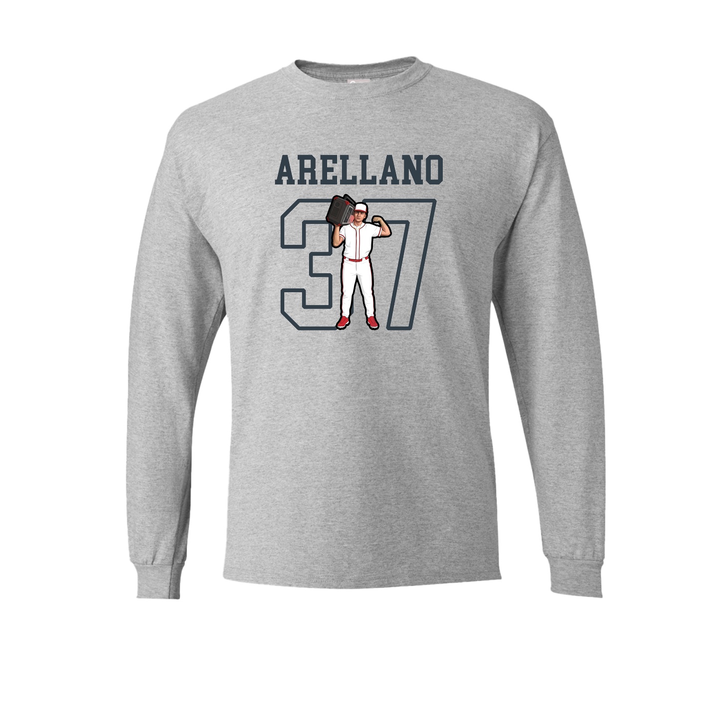 Long Sleeve Tee — Shirsey in Grey