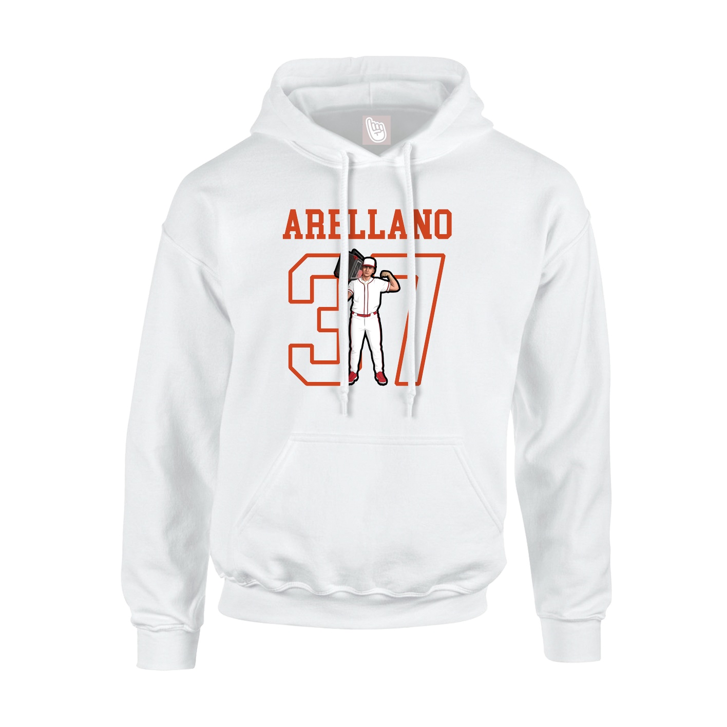 Youth Hoodie — Shirsey in White