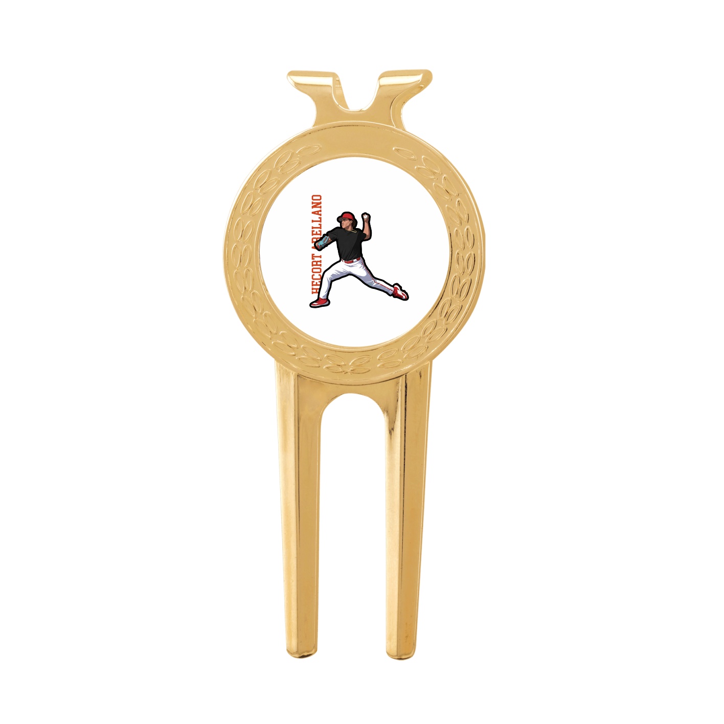 Divot Tool with Ball Marker — Name Vertical in Classic
