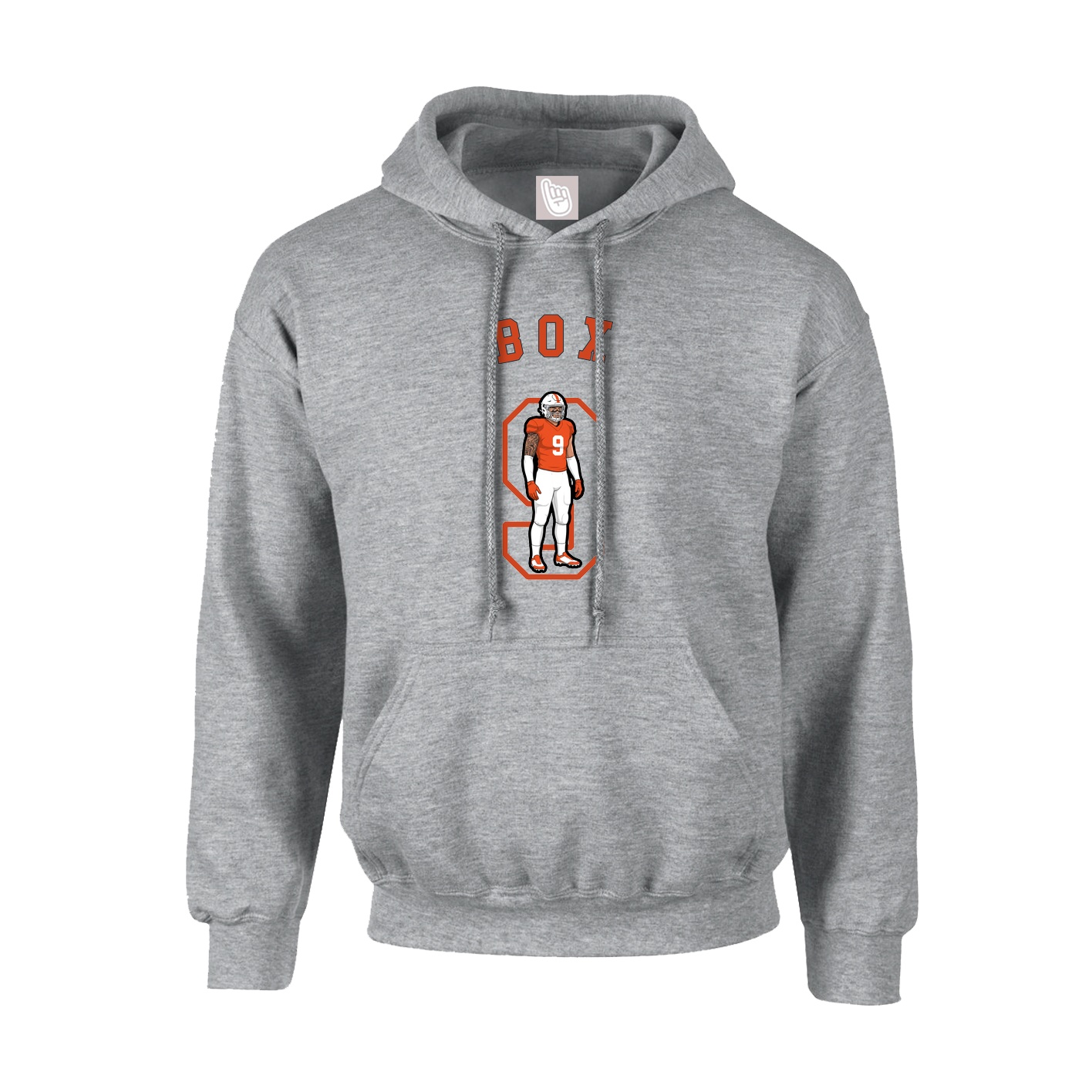 Youth Hoodie — Shirsey Arch in Grey