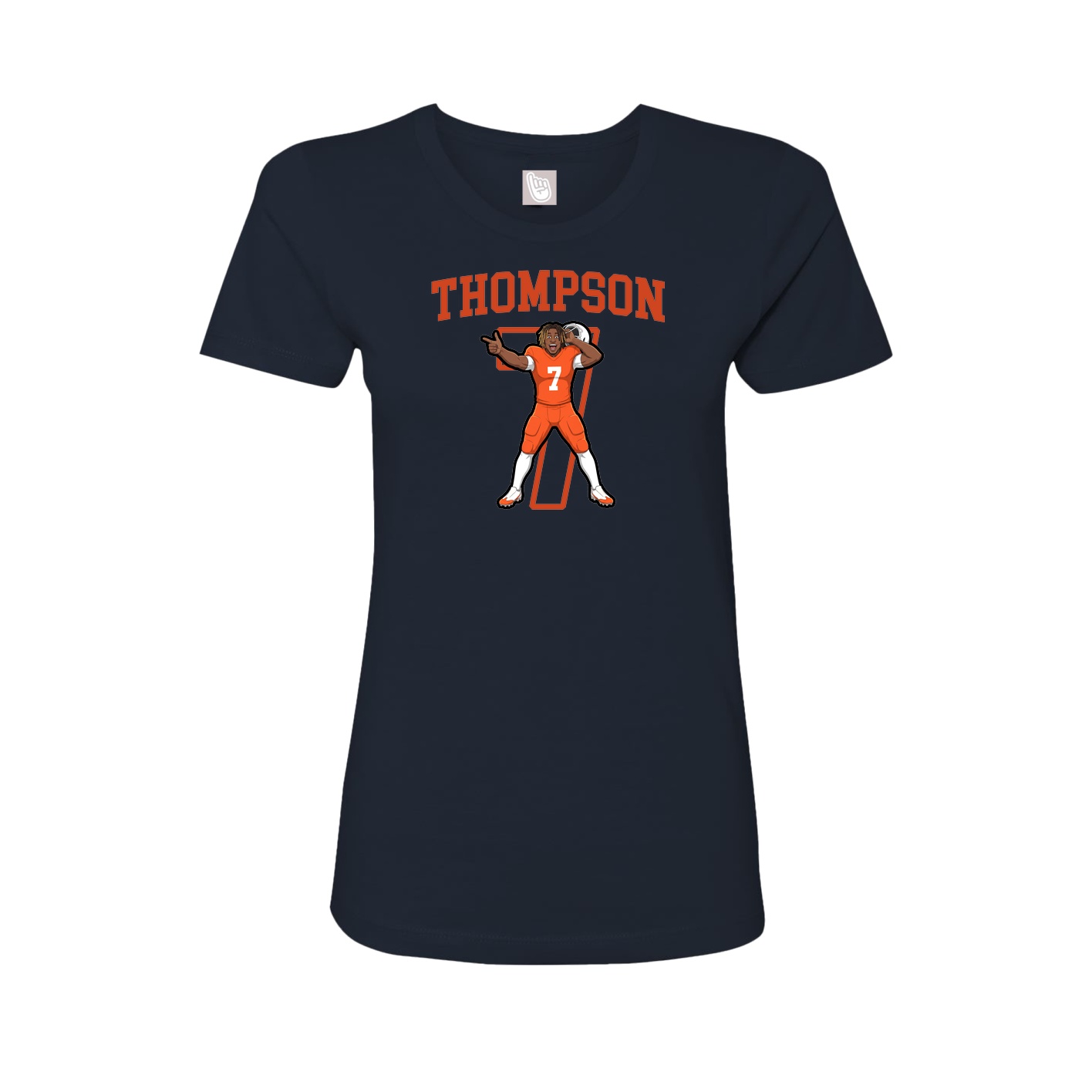 Fitted Women's Tee — Shirsey in Navy