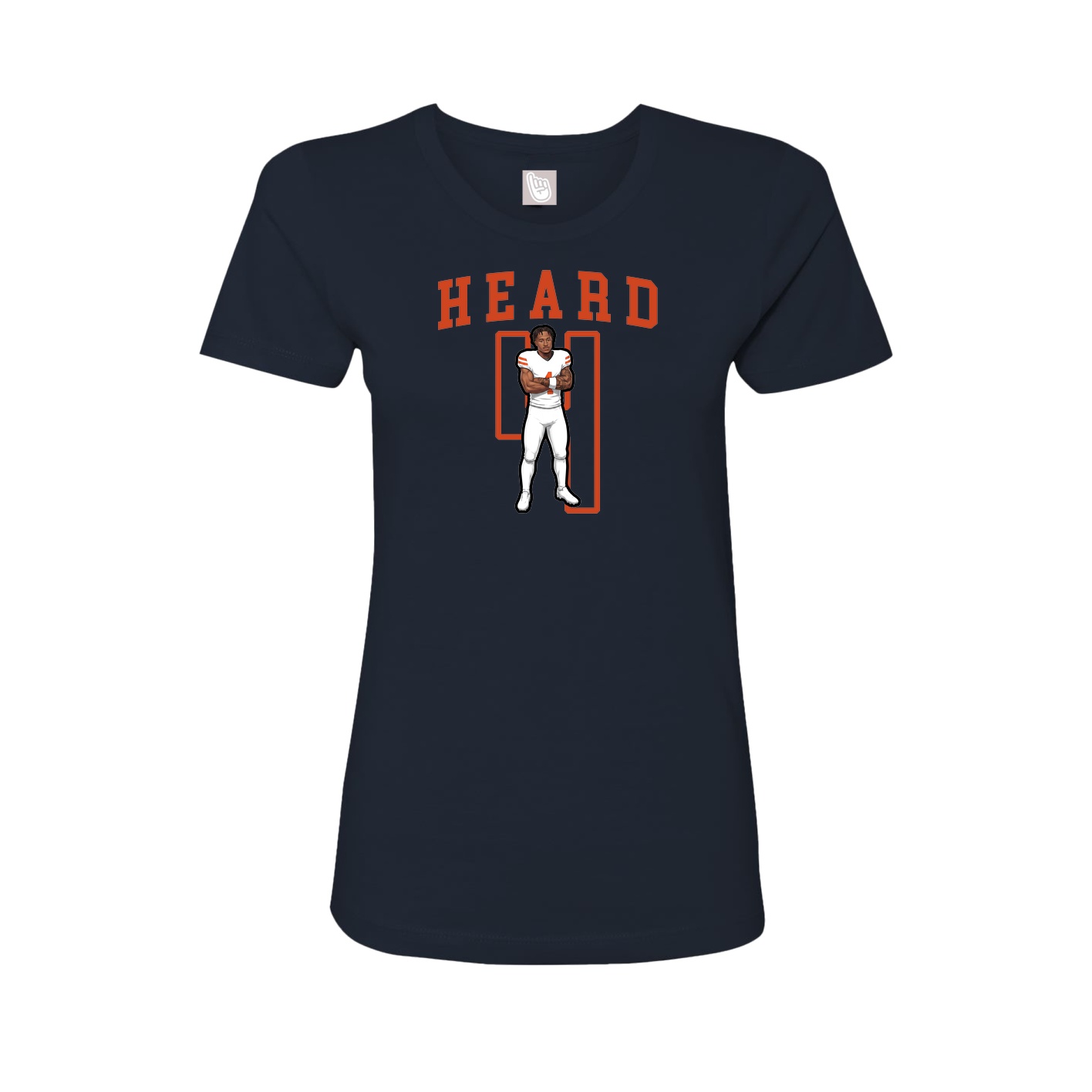 Fitted Women's Tee — Shirsey in Navy