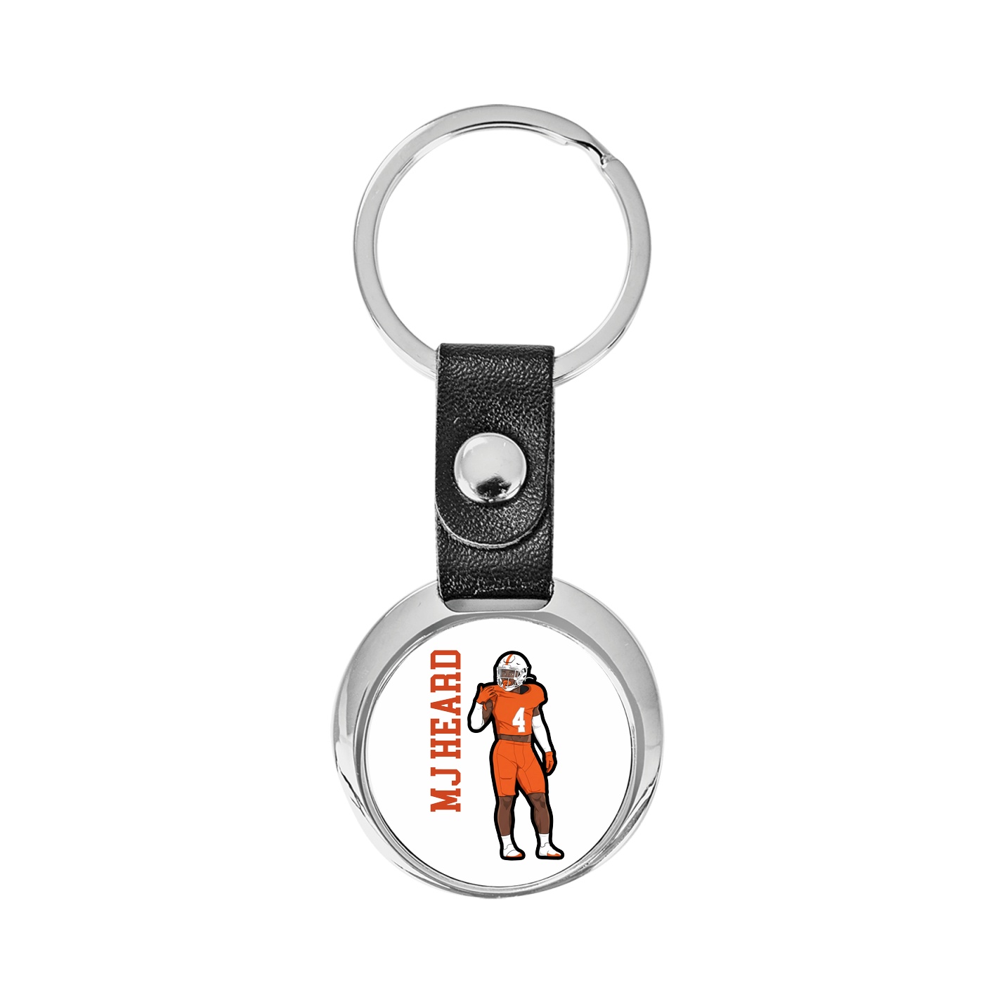 Key Chain — Name Vertical in Classic