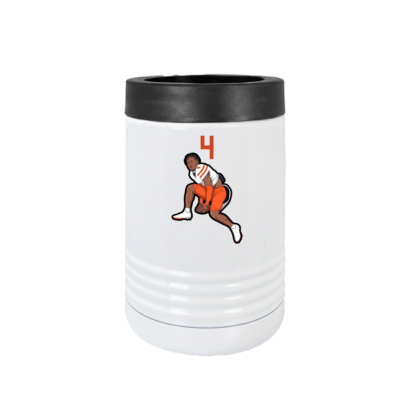 Beverage Holder — Number Top in White