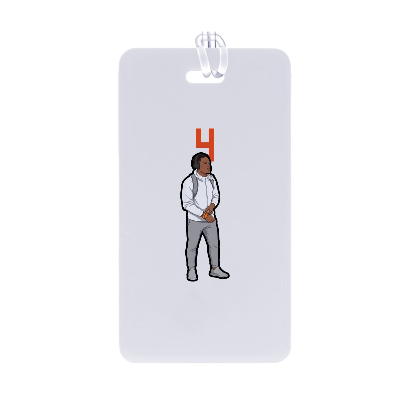 Bag Tag — Number Top in Classic