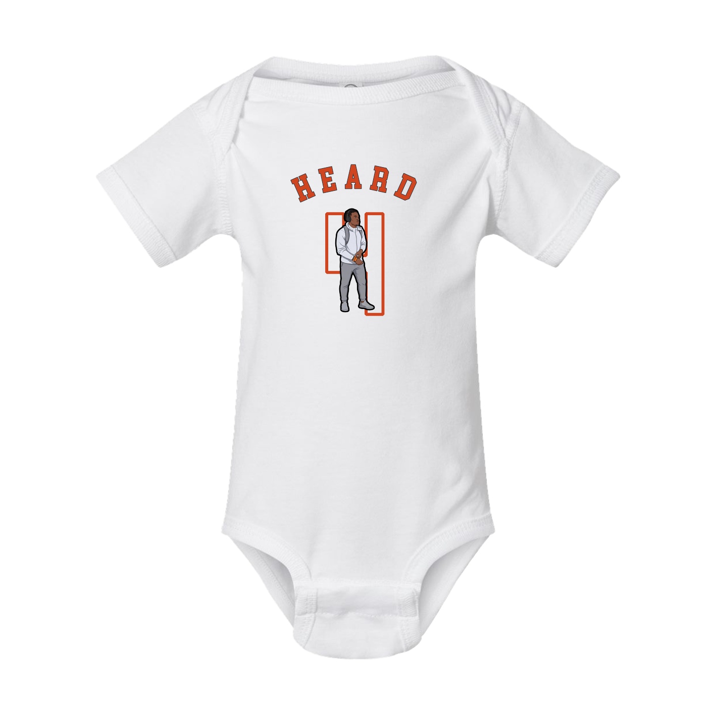 Baby Onesie — Shirsey Arch in White