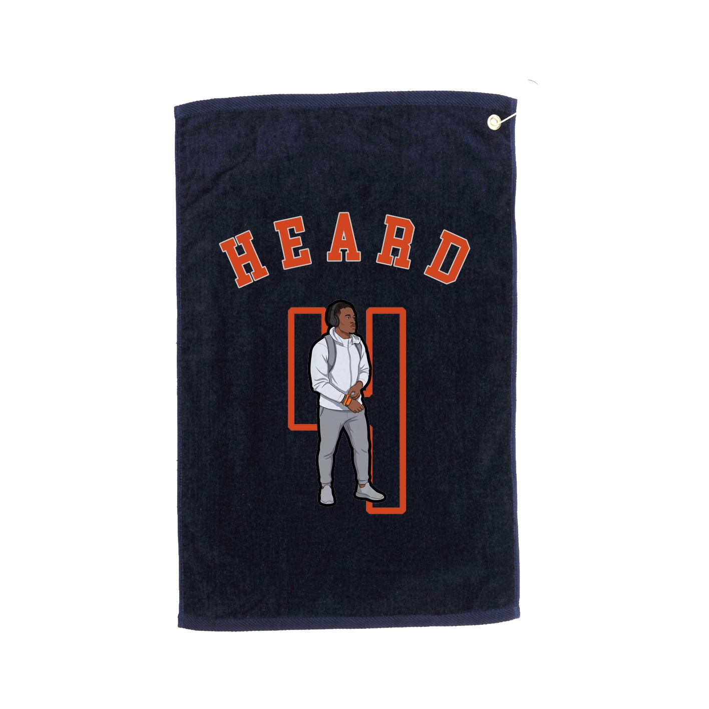 Golf Towel — Shirsey Arch in Navy