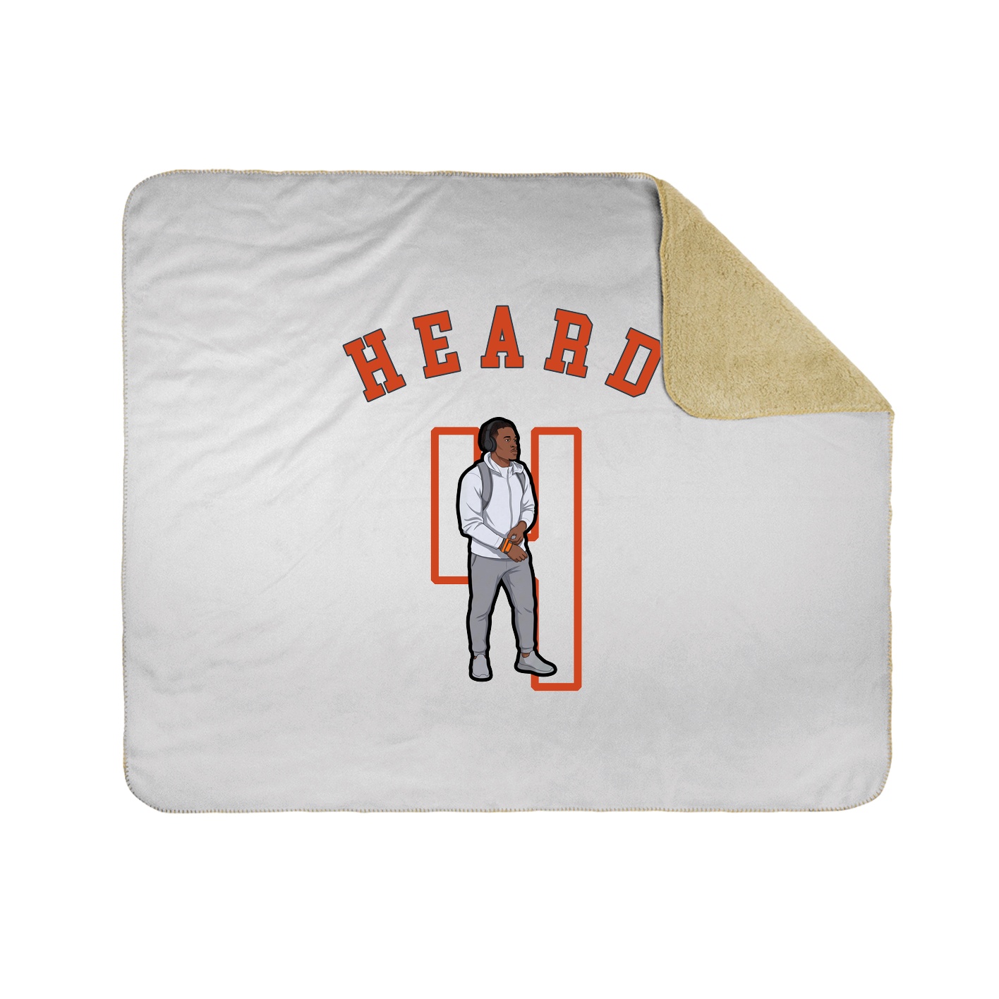 Throw Blanket — Shirsey Arch in White