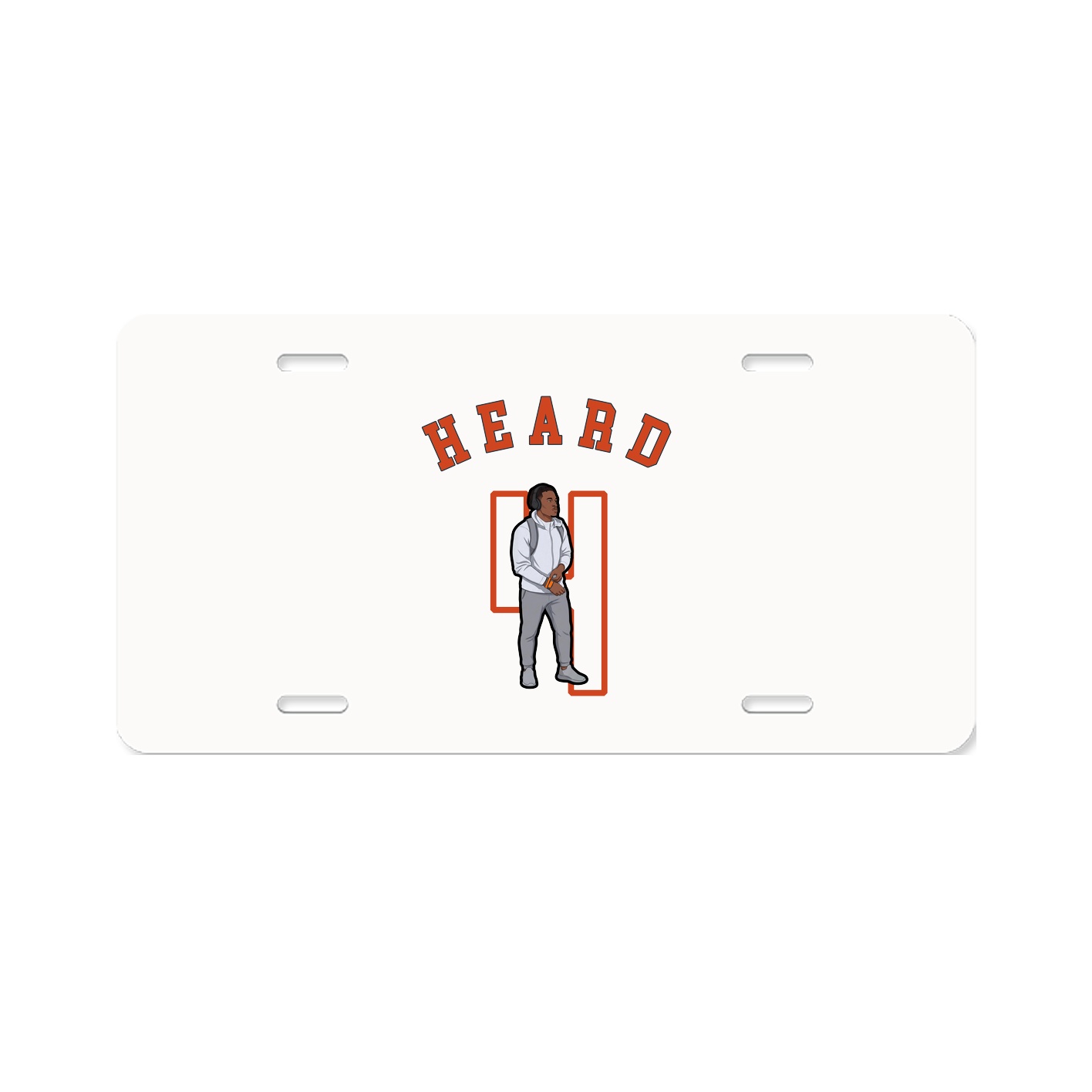 License Plate — Shirsey Arch in Classic