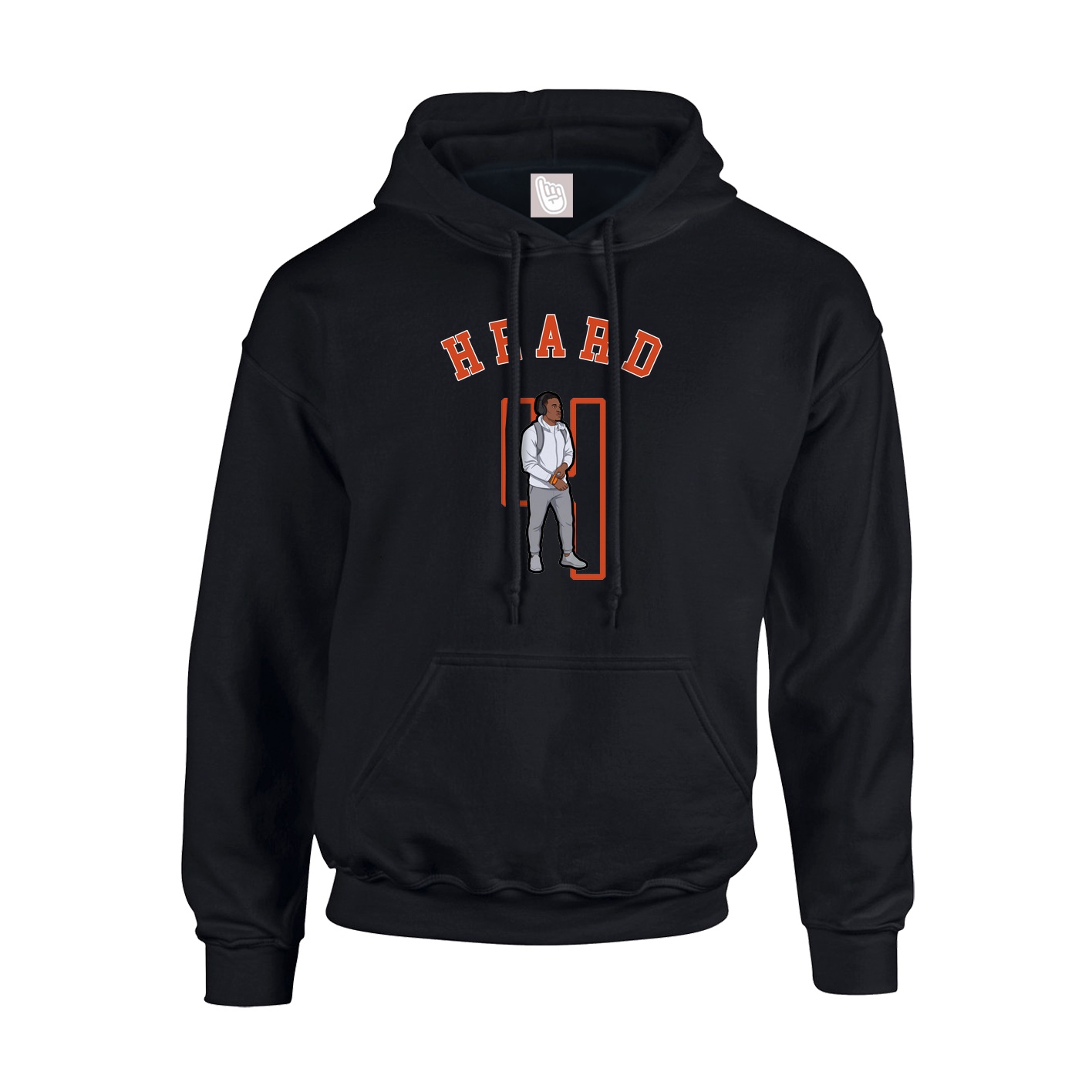 Youth Hoodie — Shirsey Arch in Black