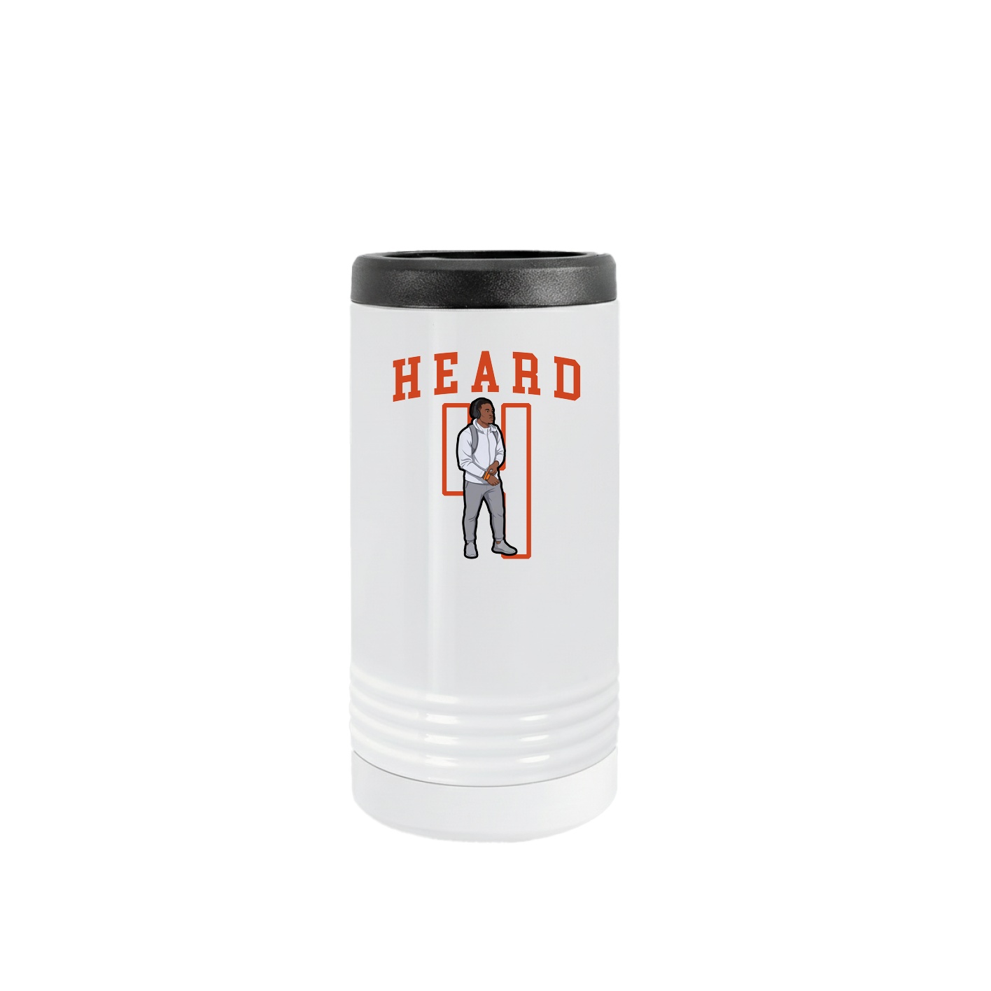 Slim Beverage Holder — Shirsey in White