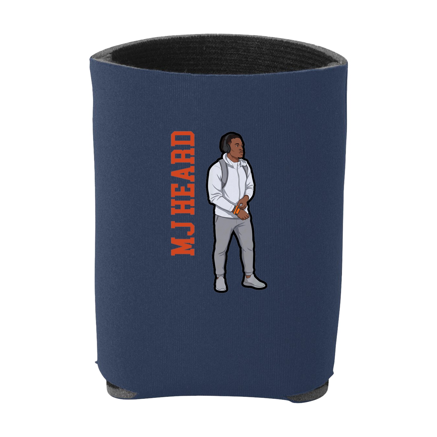 Can Holder — Name Vertical in Navy