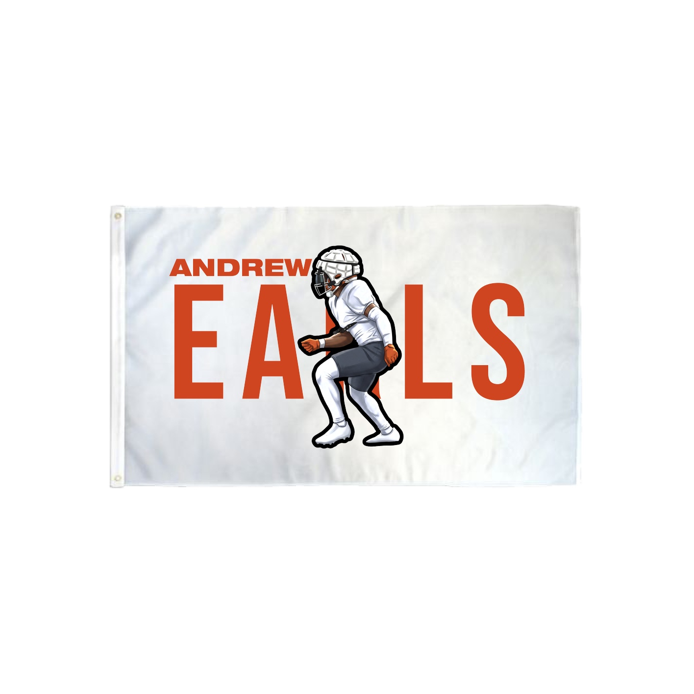 3x5 Flag — Player Name in Classic
