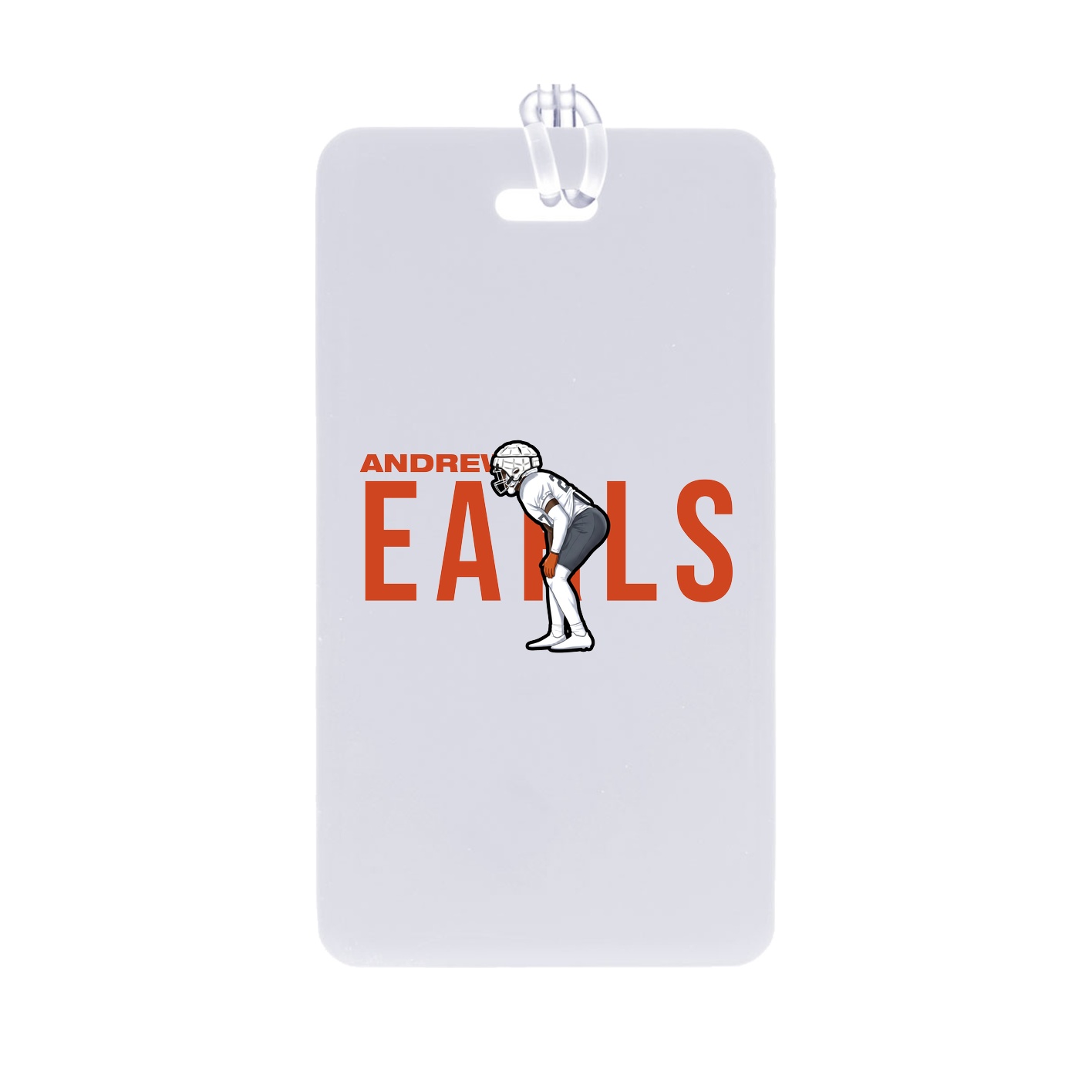 Bag Tag — Player Name in Classic