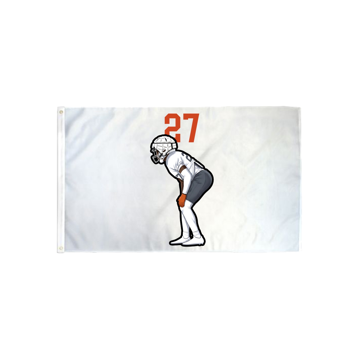 3x5 Flag — Number Top in Classic