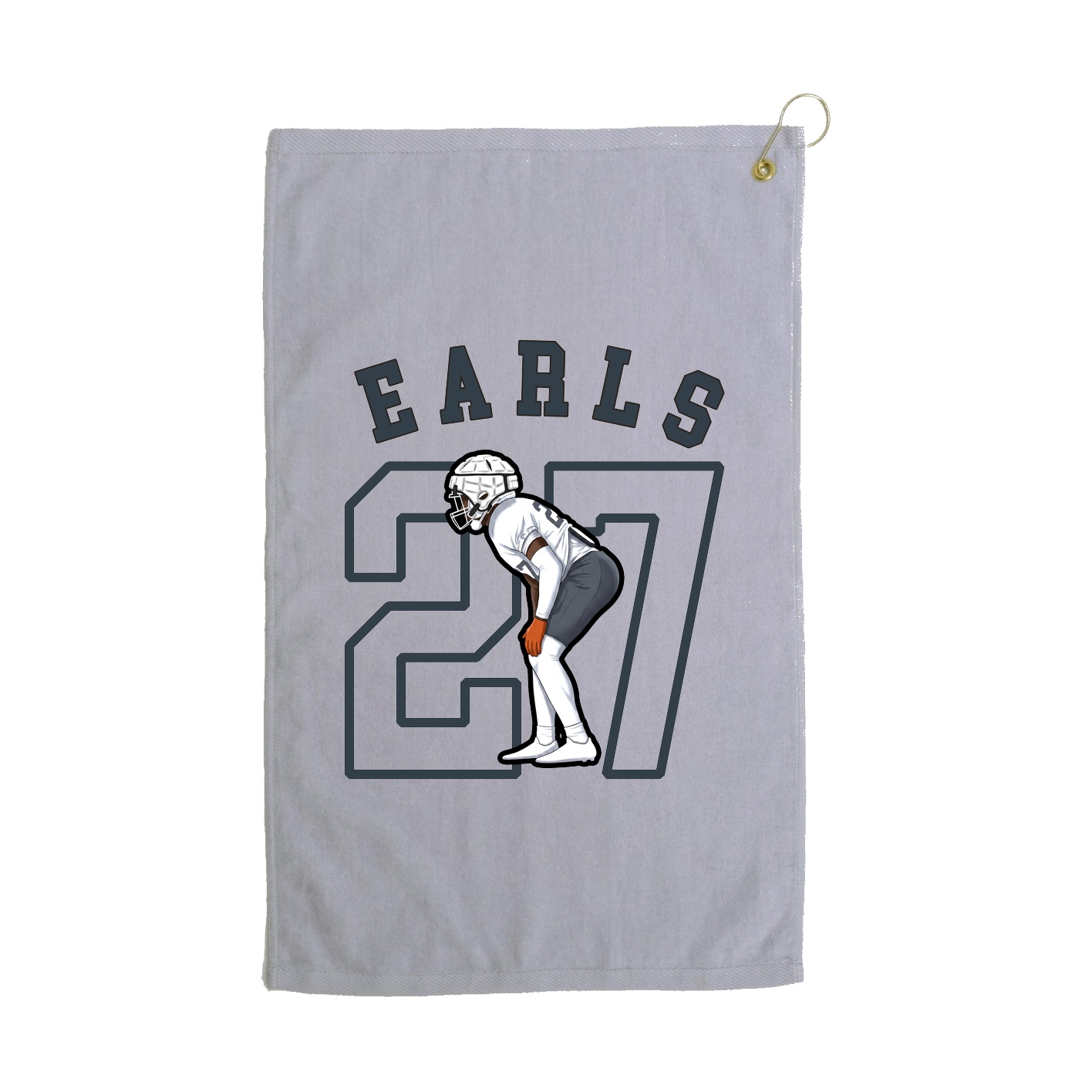Golf Towel — Shirsey Arch in Grey