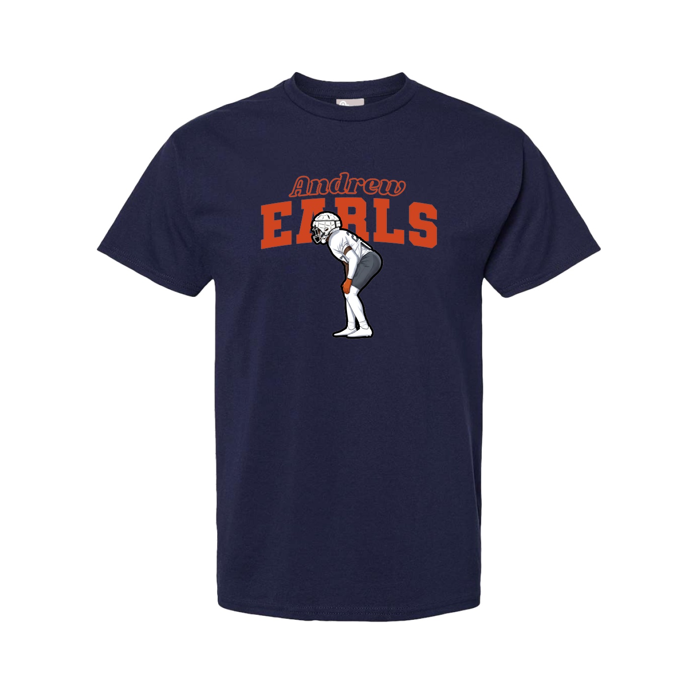 Youth Tee — Name Arch in Navy