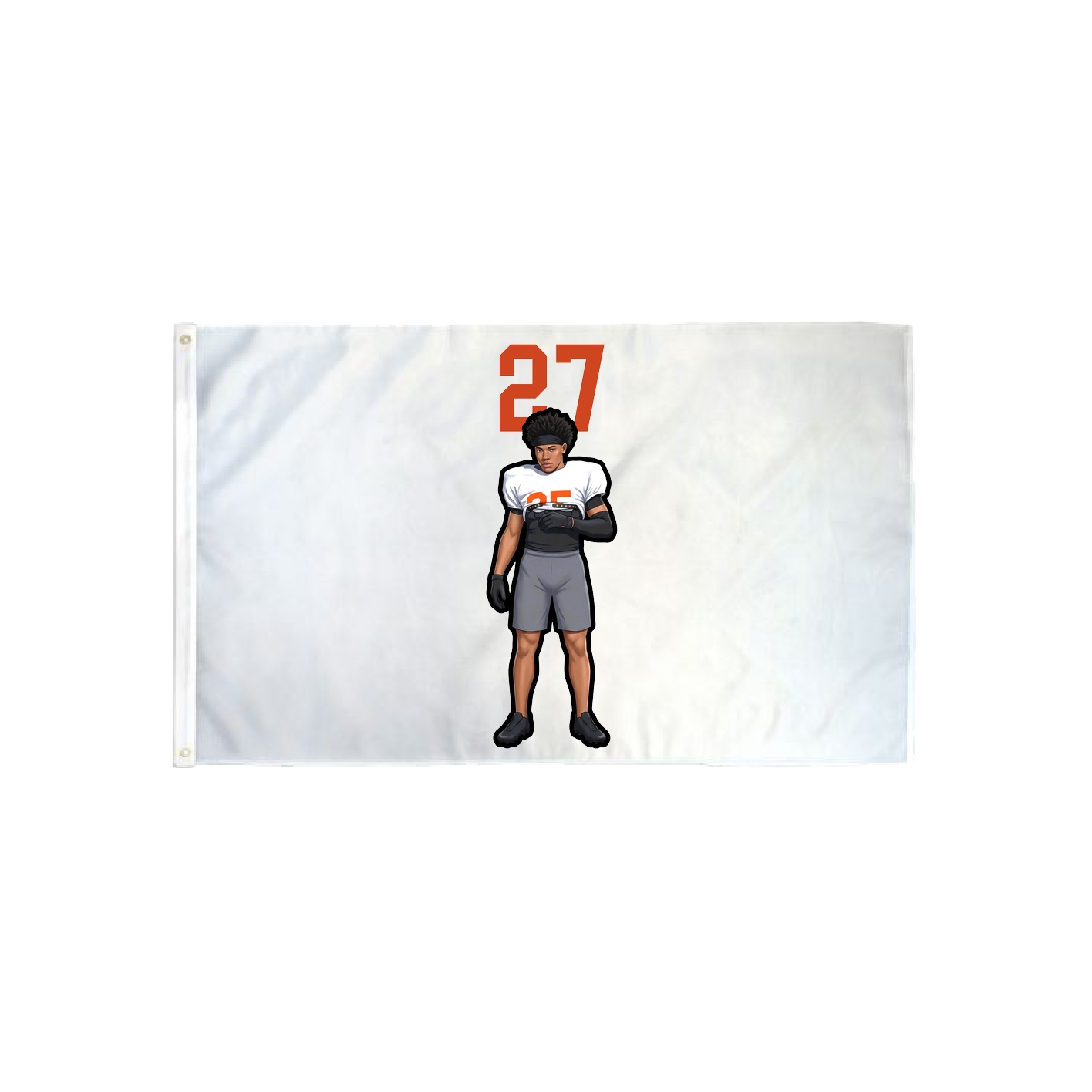 3x5 Flag — Number Top in Classic