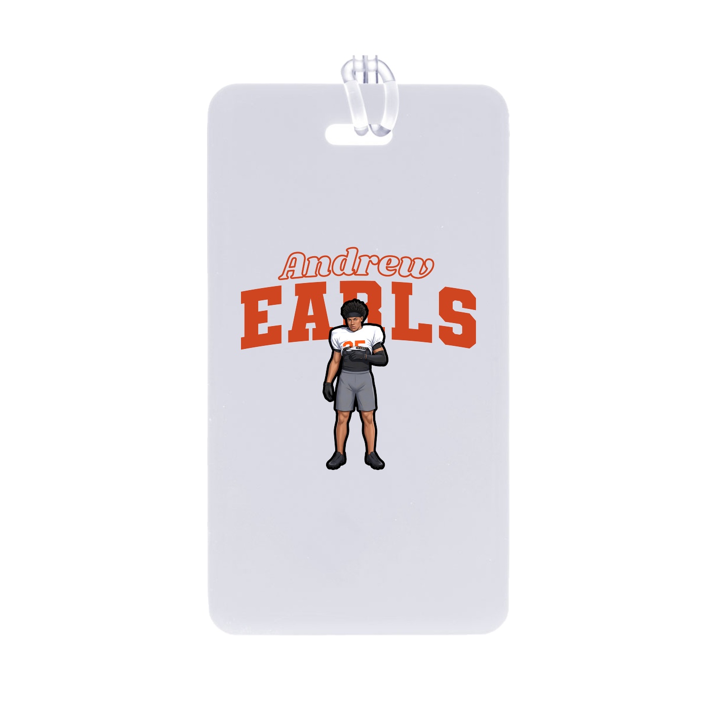 Bag Tag — Name Arch in Classic