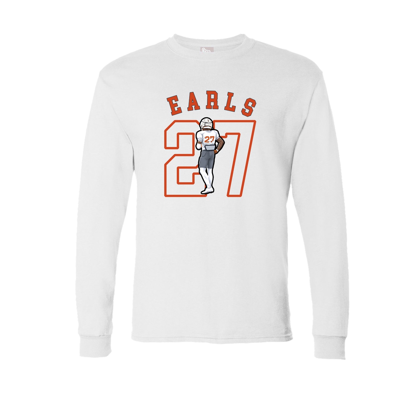 Long Sleeve Tee — Shirsey Arch in White