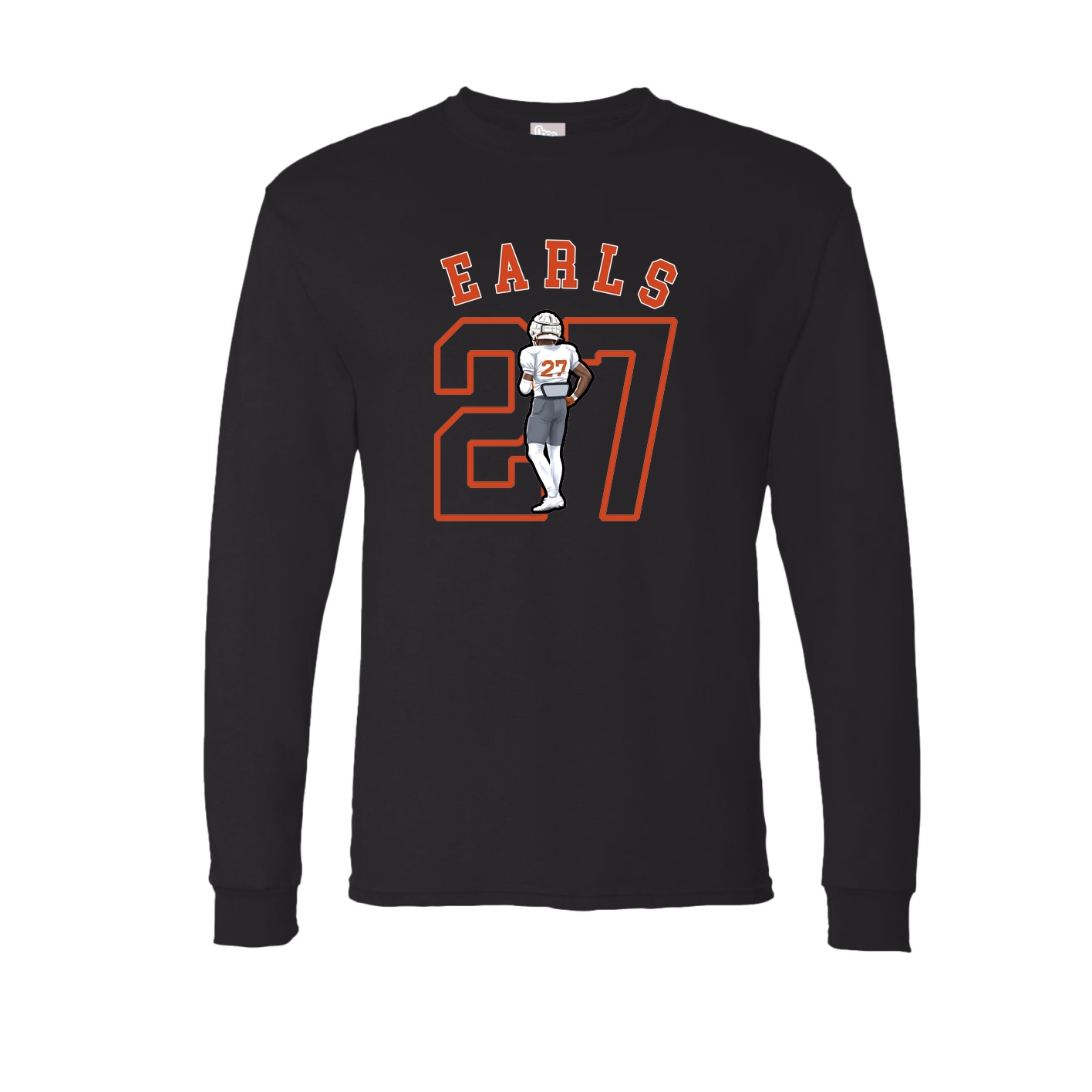 Long Sleeve Tee — Shirsey Arch in Black