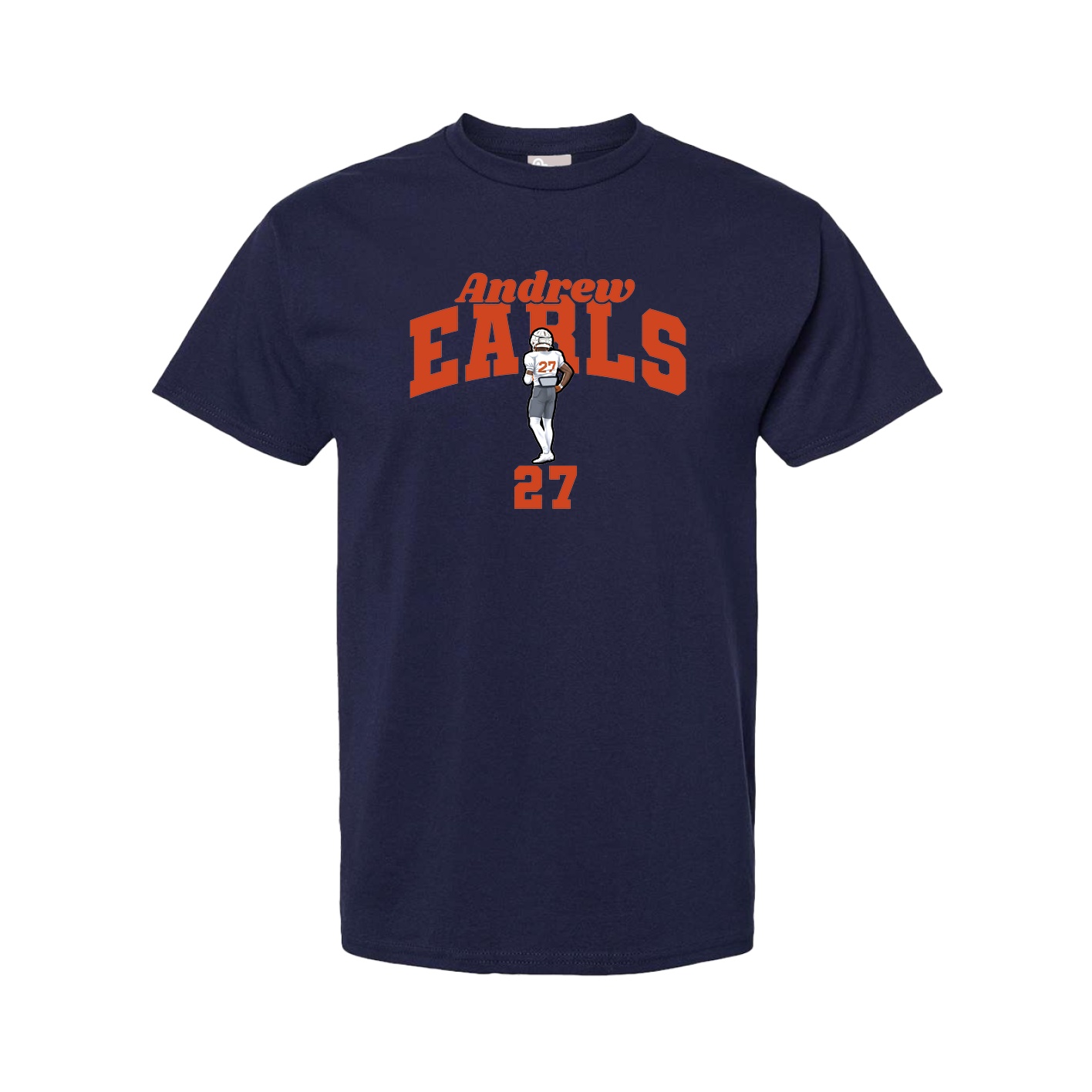 Tee — Signature Arch in Navy
