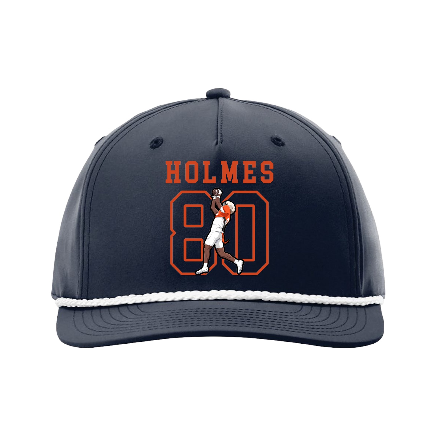 Five-Panel Classic Rope Cap — Shirsey in Navy