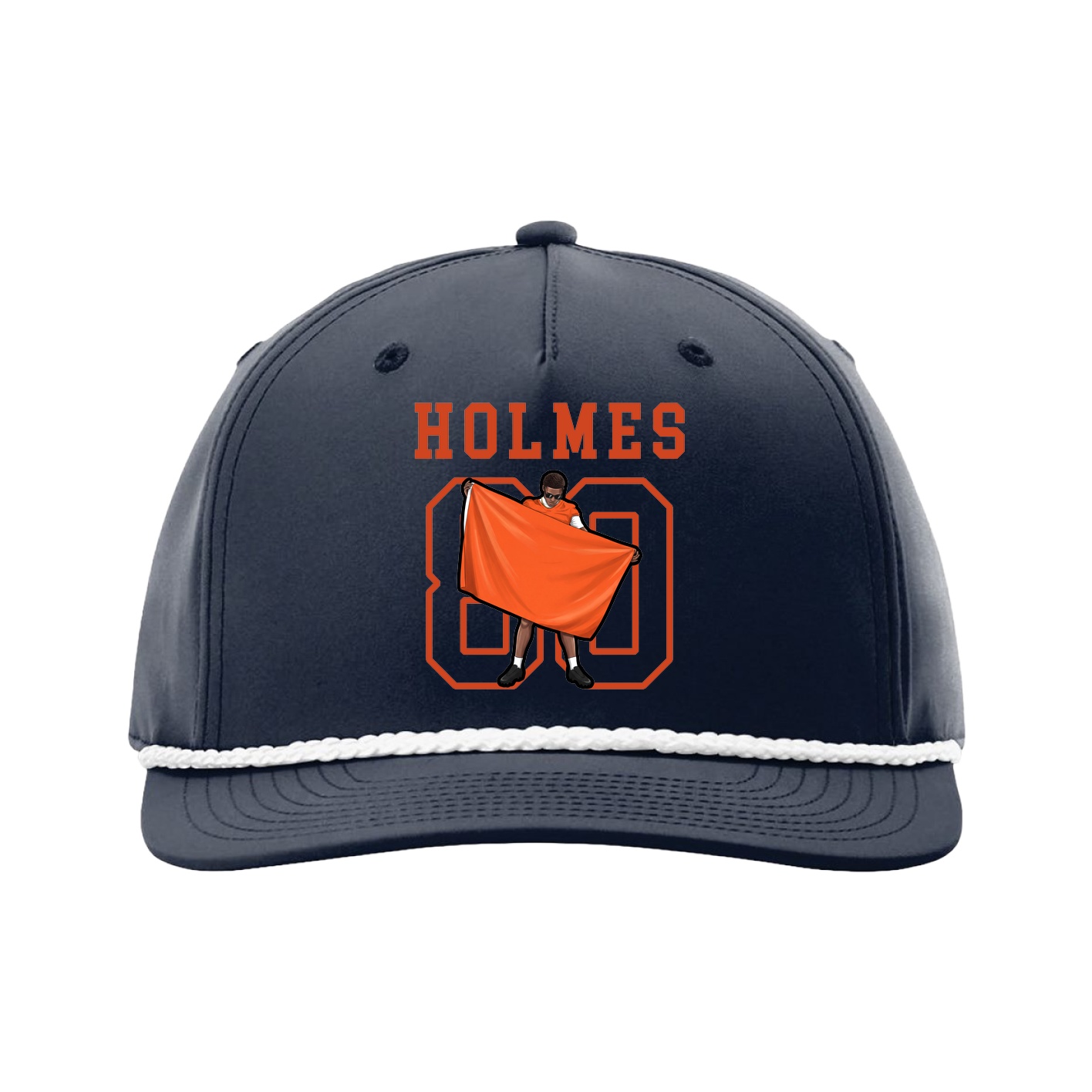 Five-Panel Classic Rope Cap — Shirsey in Navy