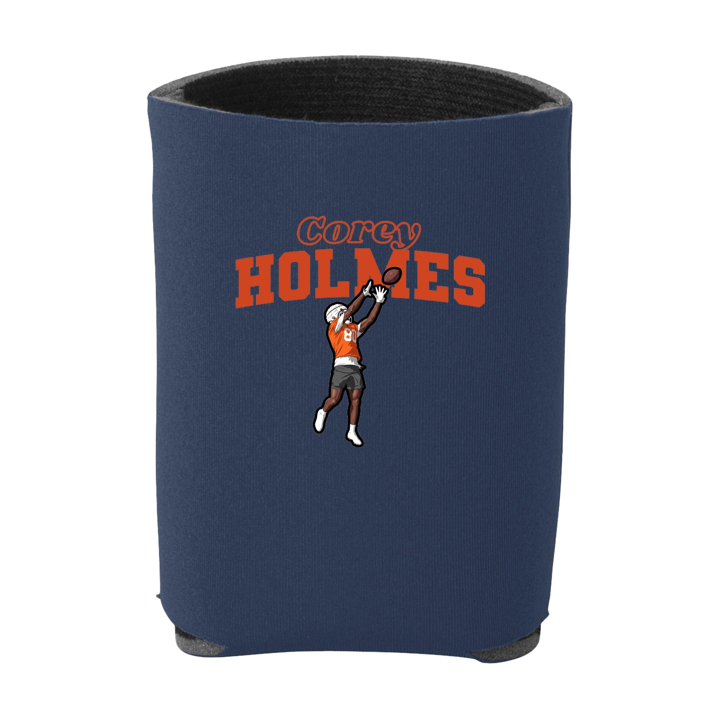Can Holder — Name Arch in Navy