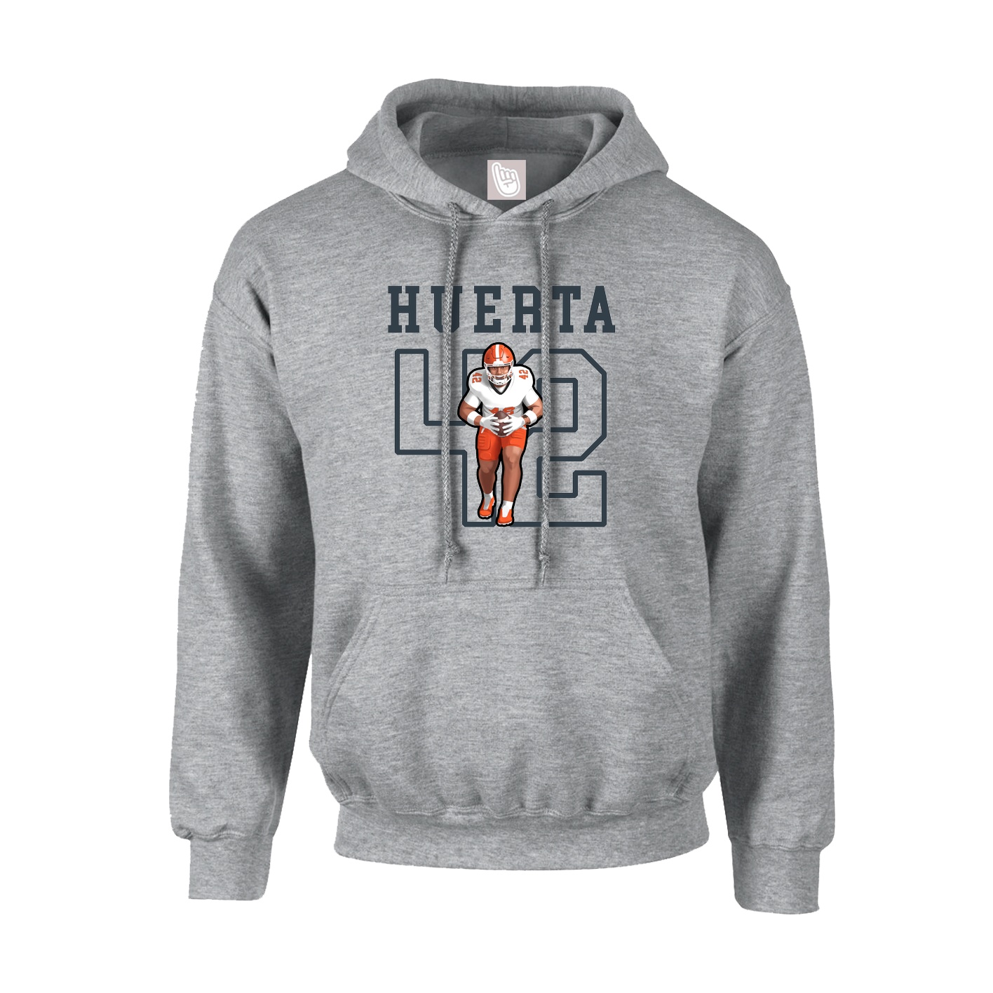 Hoodie — Shirsey in Grey