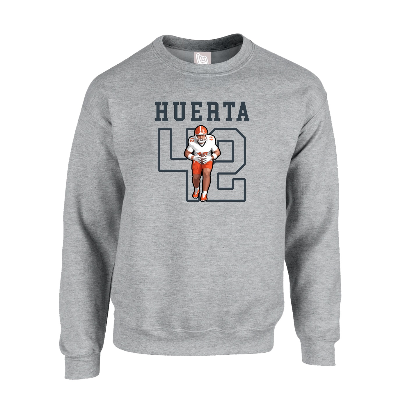 Fleece Crew — Shirsey in Grey