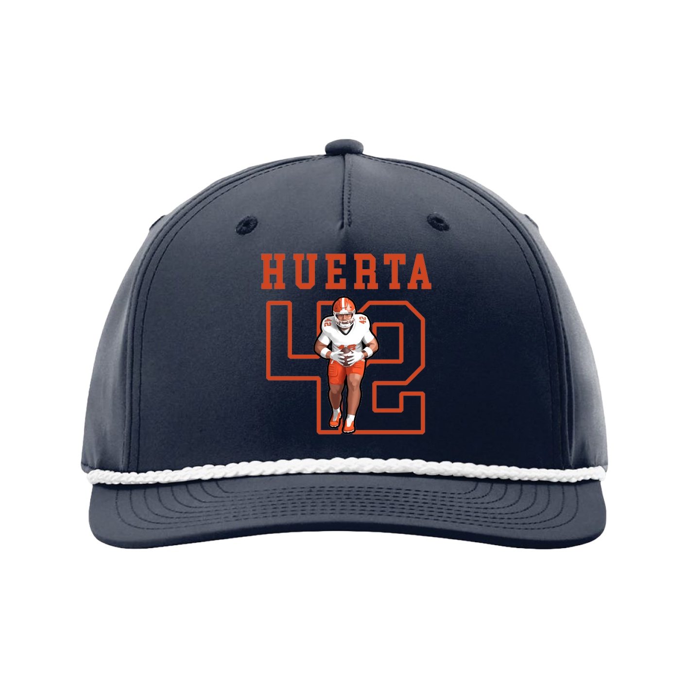 Five-Panel Classic Rope Cap — Shirsey in Navy