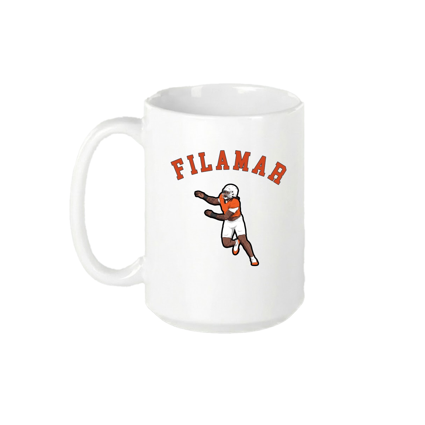 15oz Coffee Mug — Shirsey Arch in White