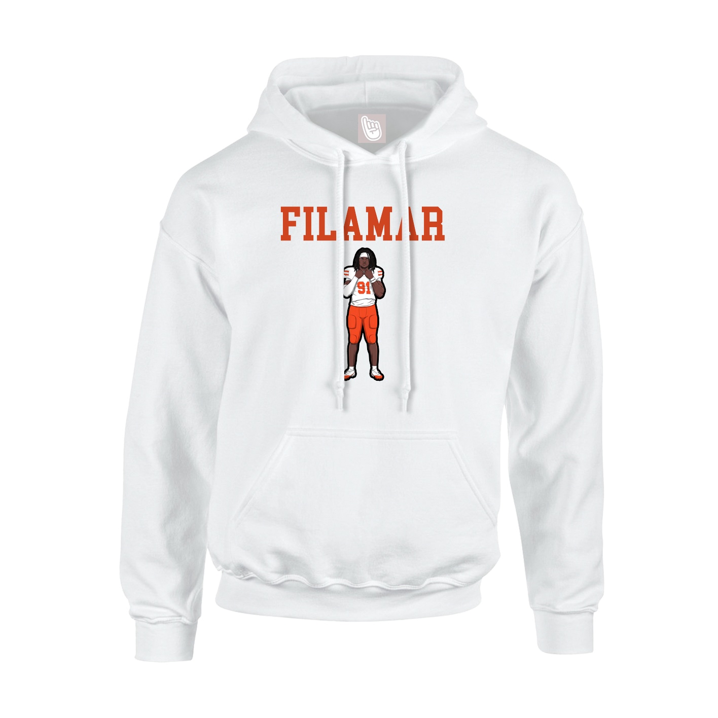 Youth Hoodie — Shirsey in White