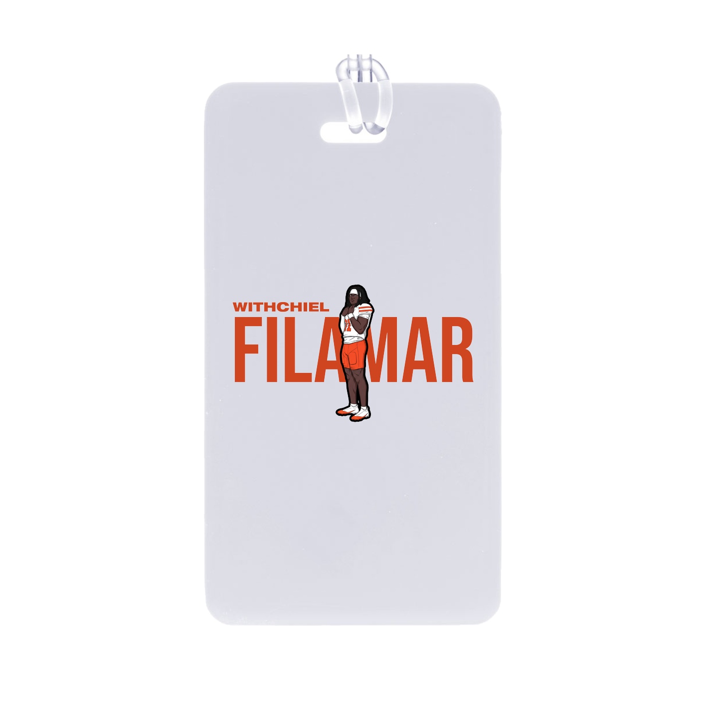 Bag Tag — Player Name in Classic