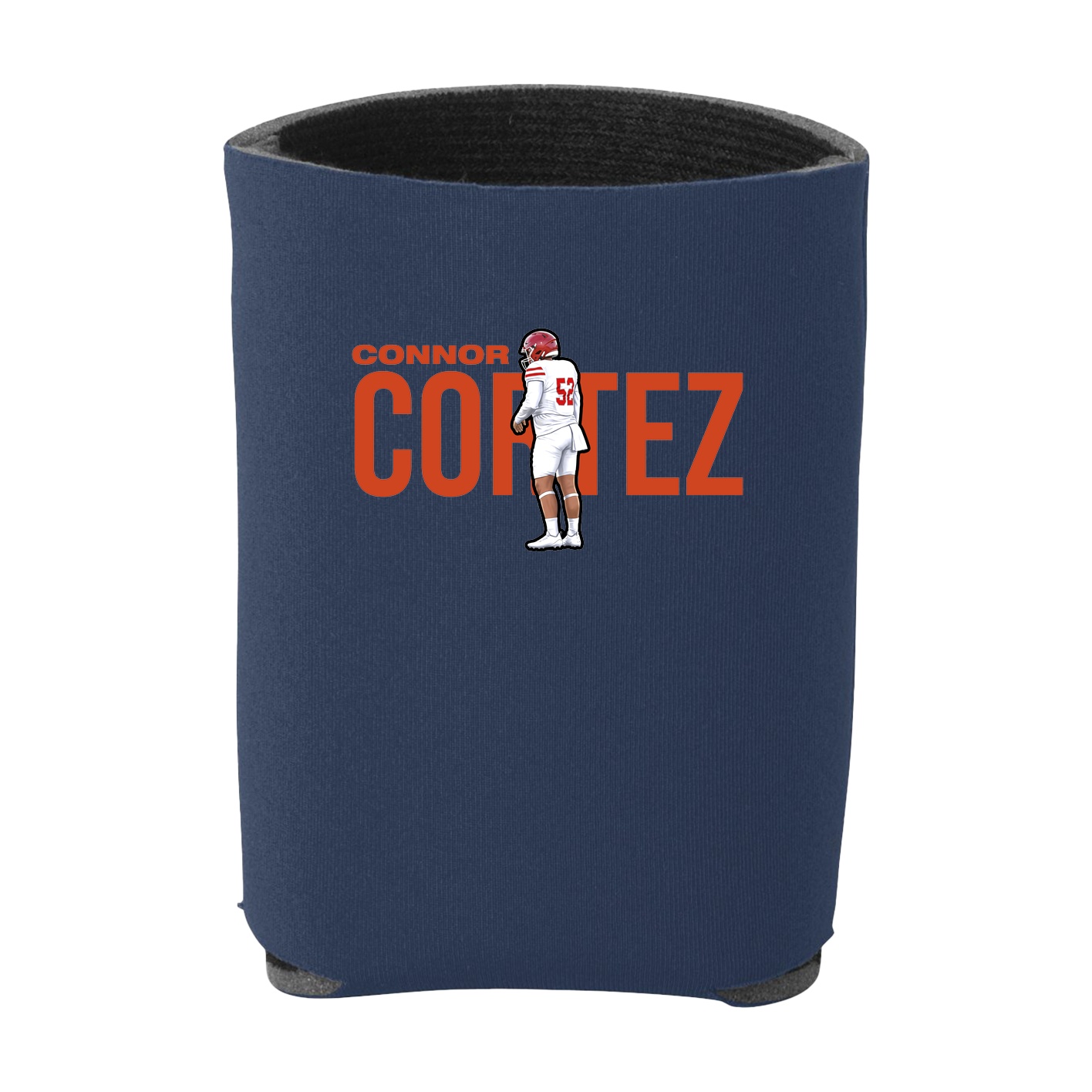 Can Holder — Player Name in Navy