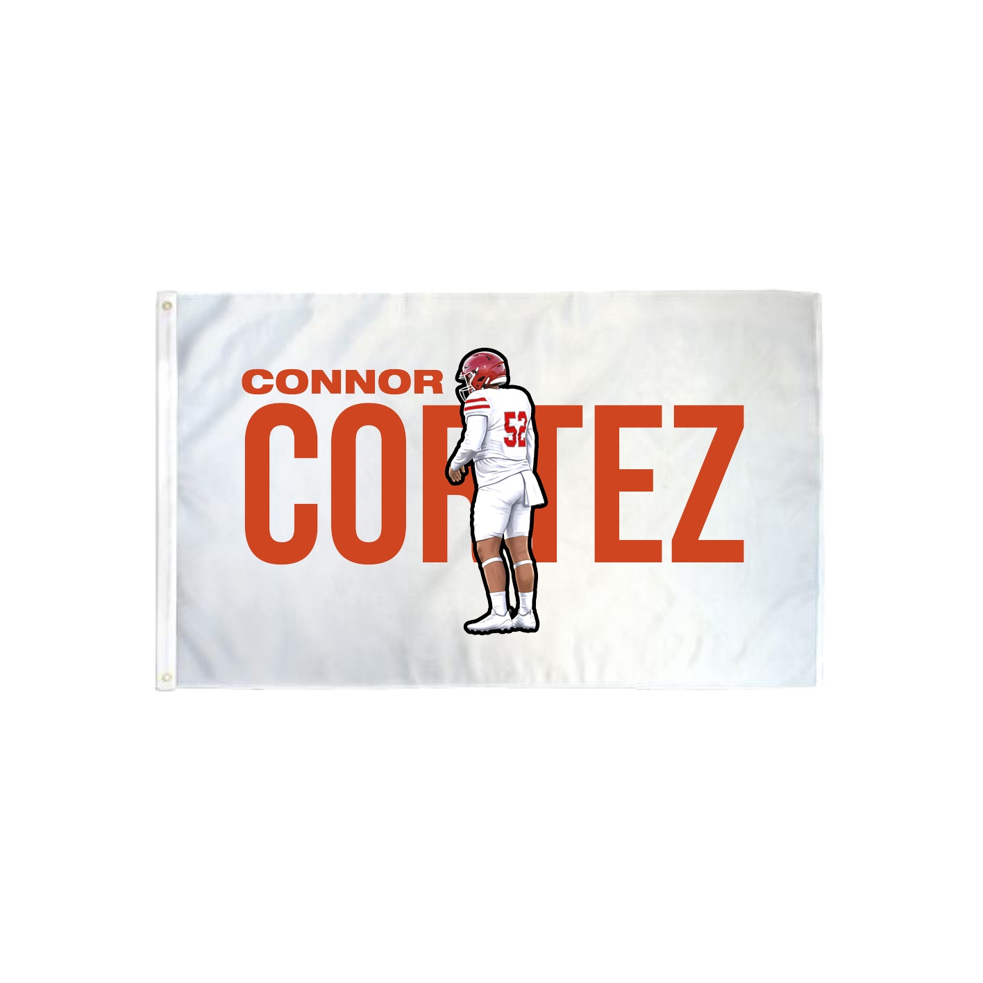 3x5 Flag — Player Name in Classic