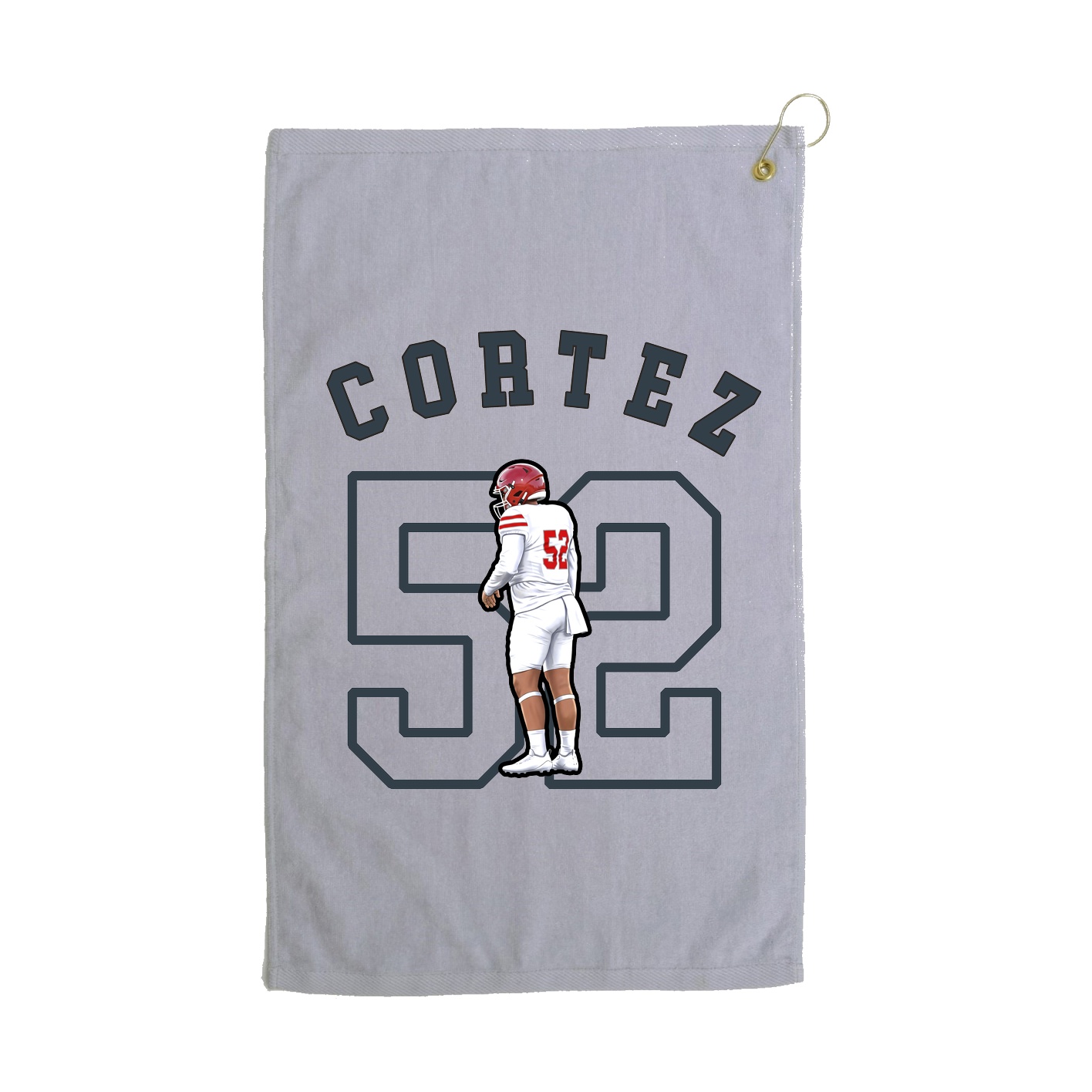 Golf Towel — Shirsey Arch in Grey