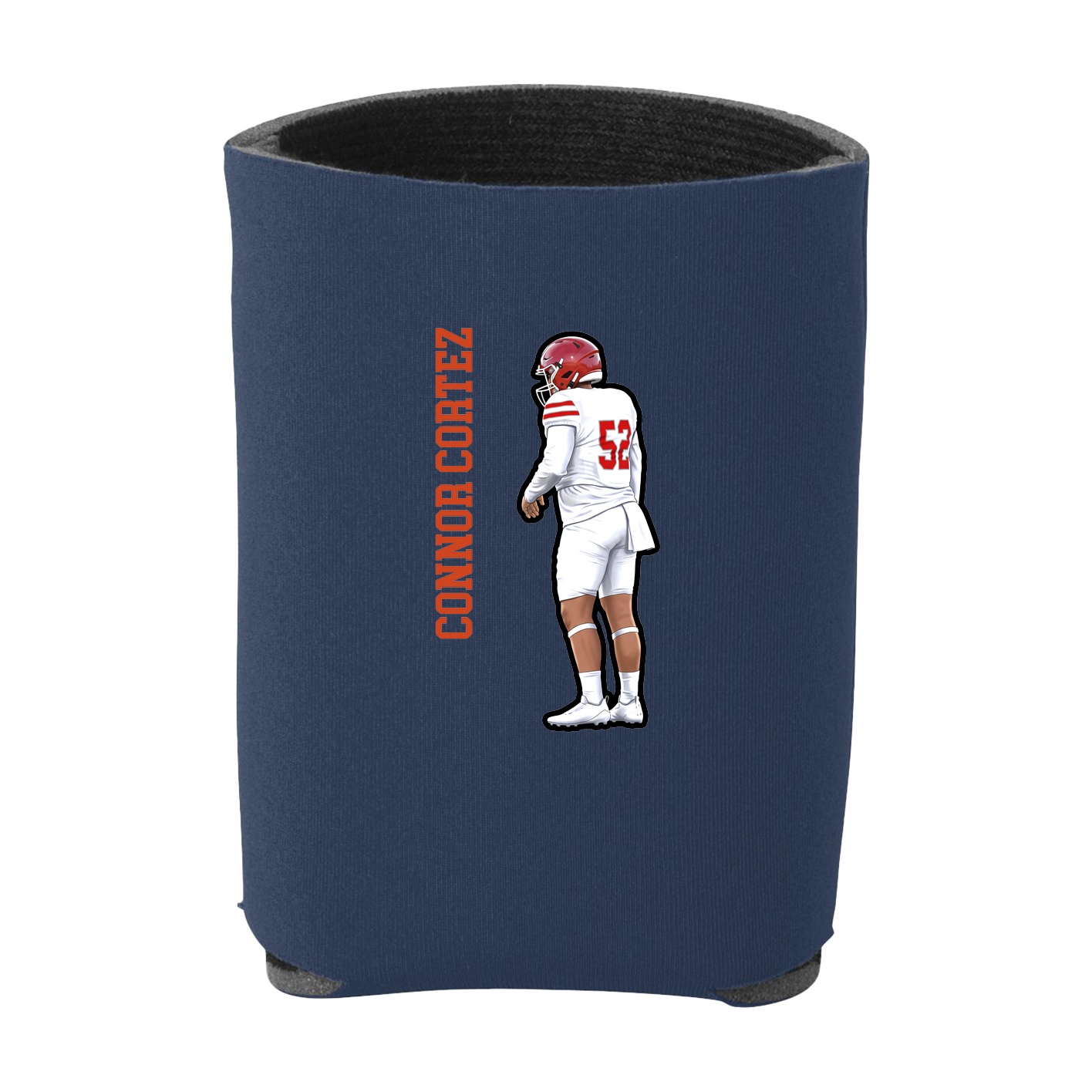 Can Holder — Name Vertical in Navy