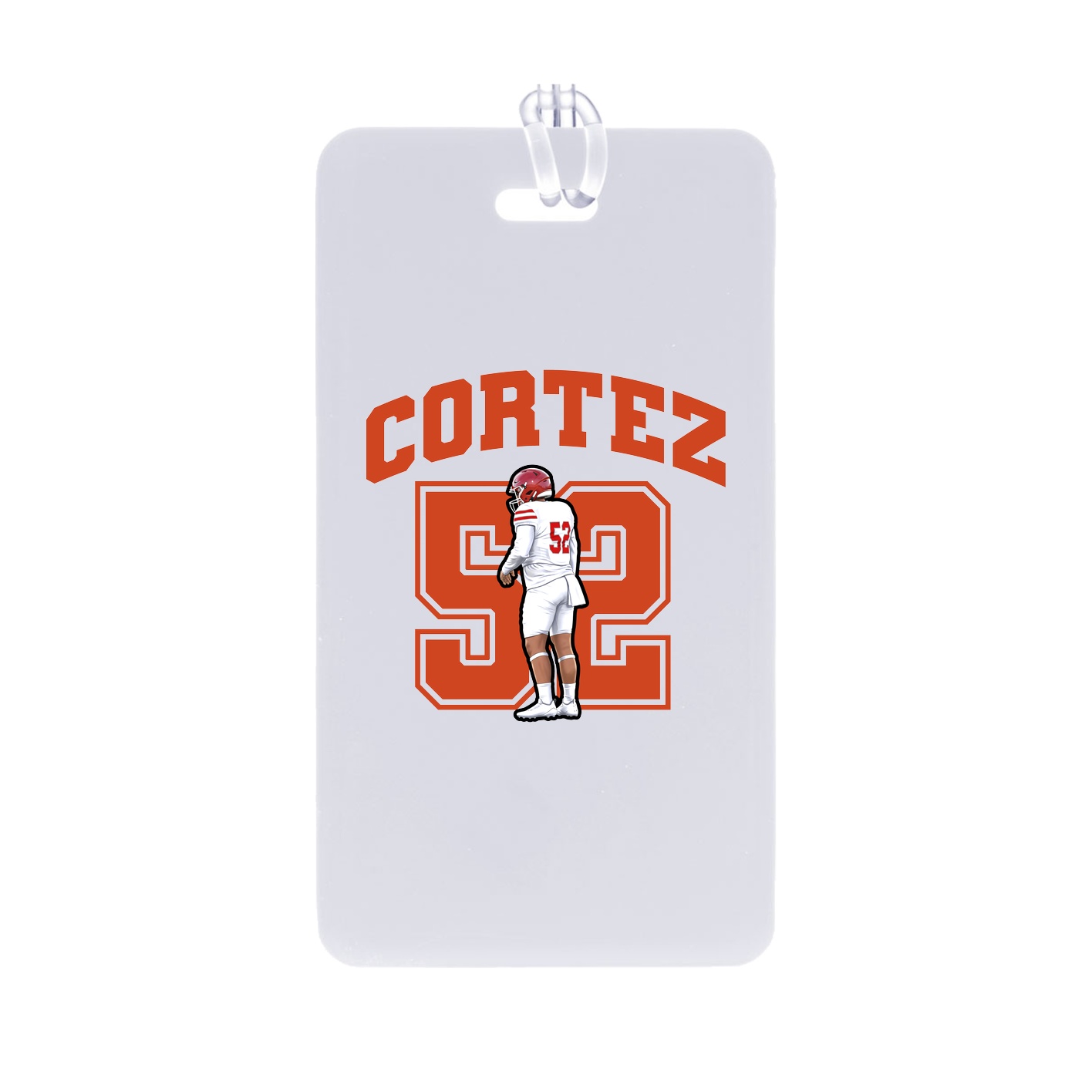 Bag Tag — Number in Classic