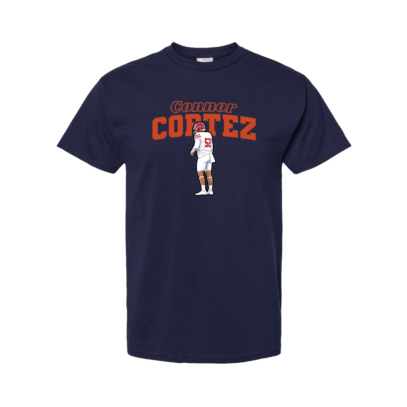 Tee — Name Arch in Navy
