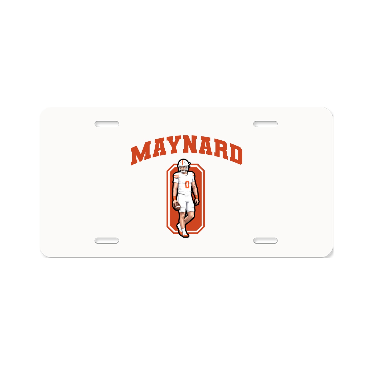 License Plate — Number in Classic