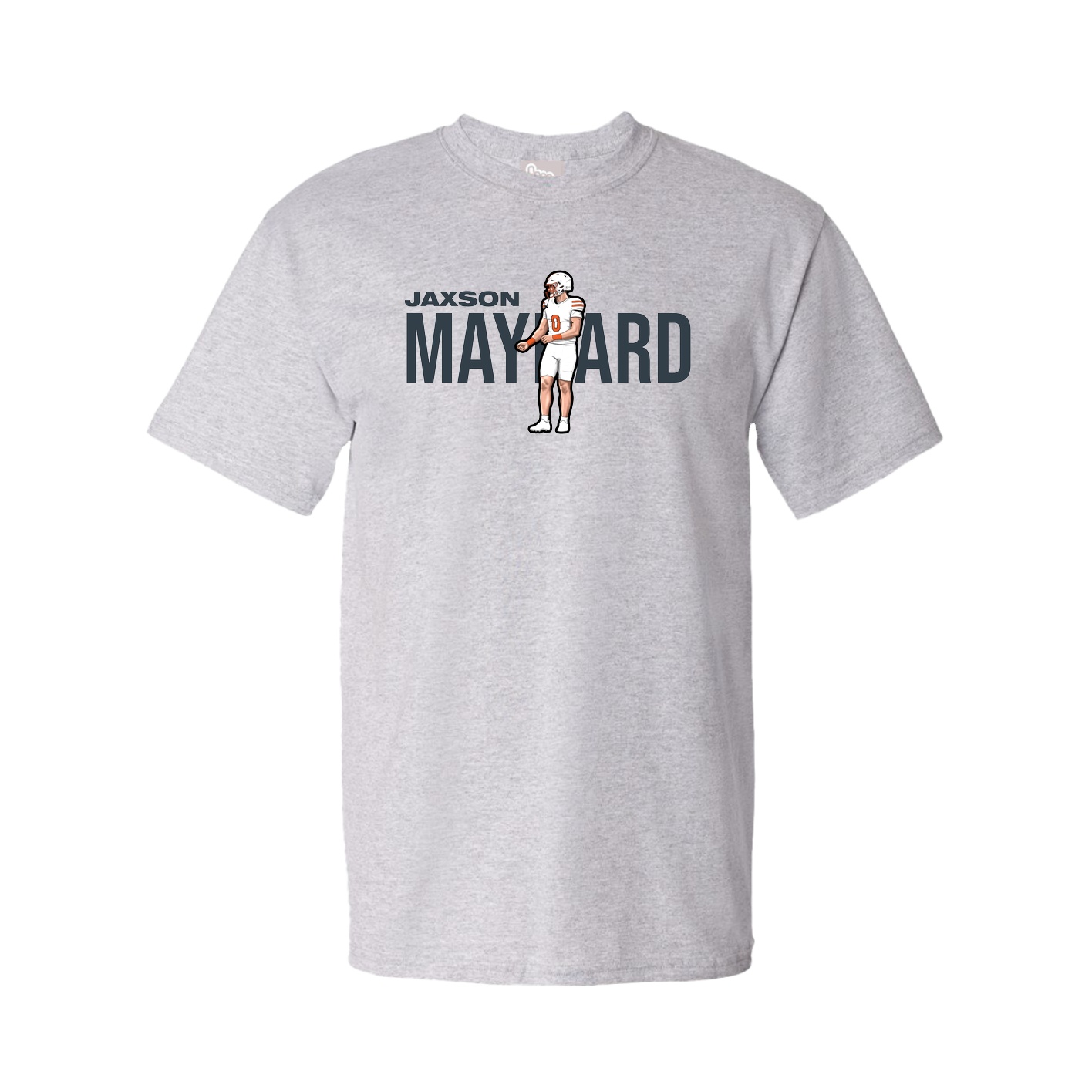 Youth Tee — Player Name in Grey